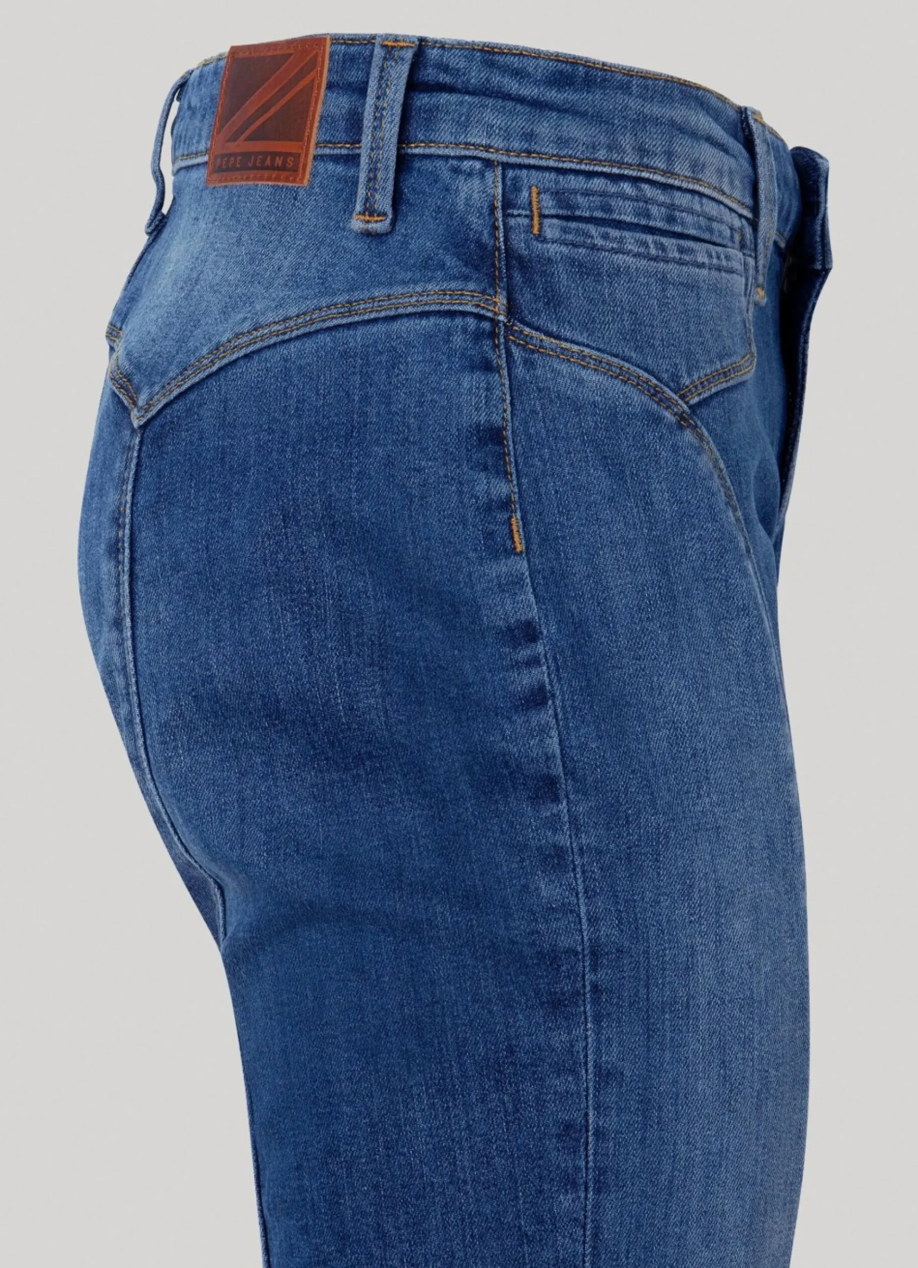 Mulher Pepe Jeans Flare E Boot Cut>Jeans Mid-Rise Lennox Fit Flare