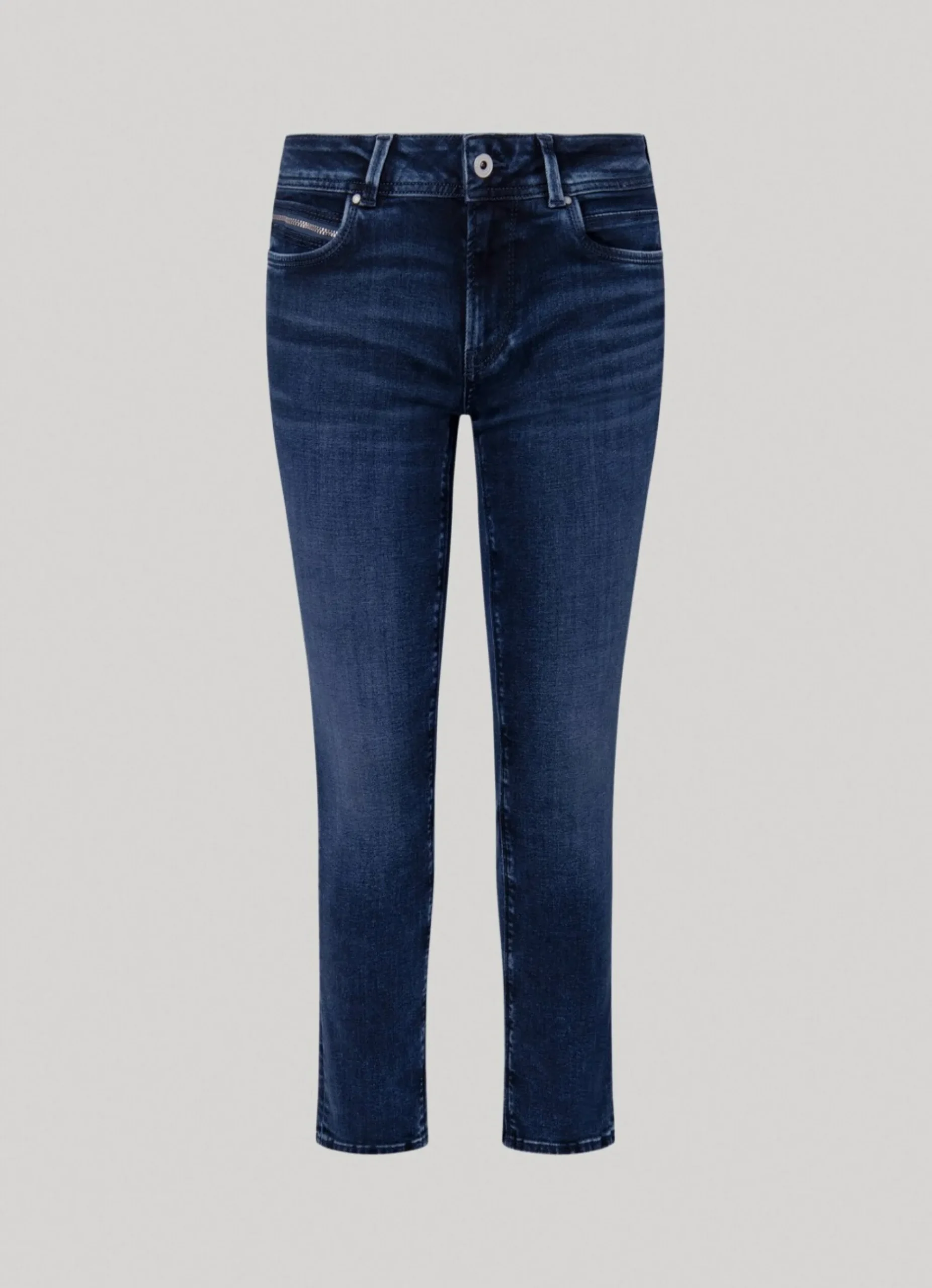 Mulher Pepe Jeans Slim>Jeans New Brooke Regular Fit Mid Rise