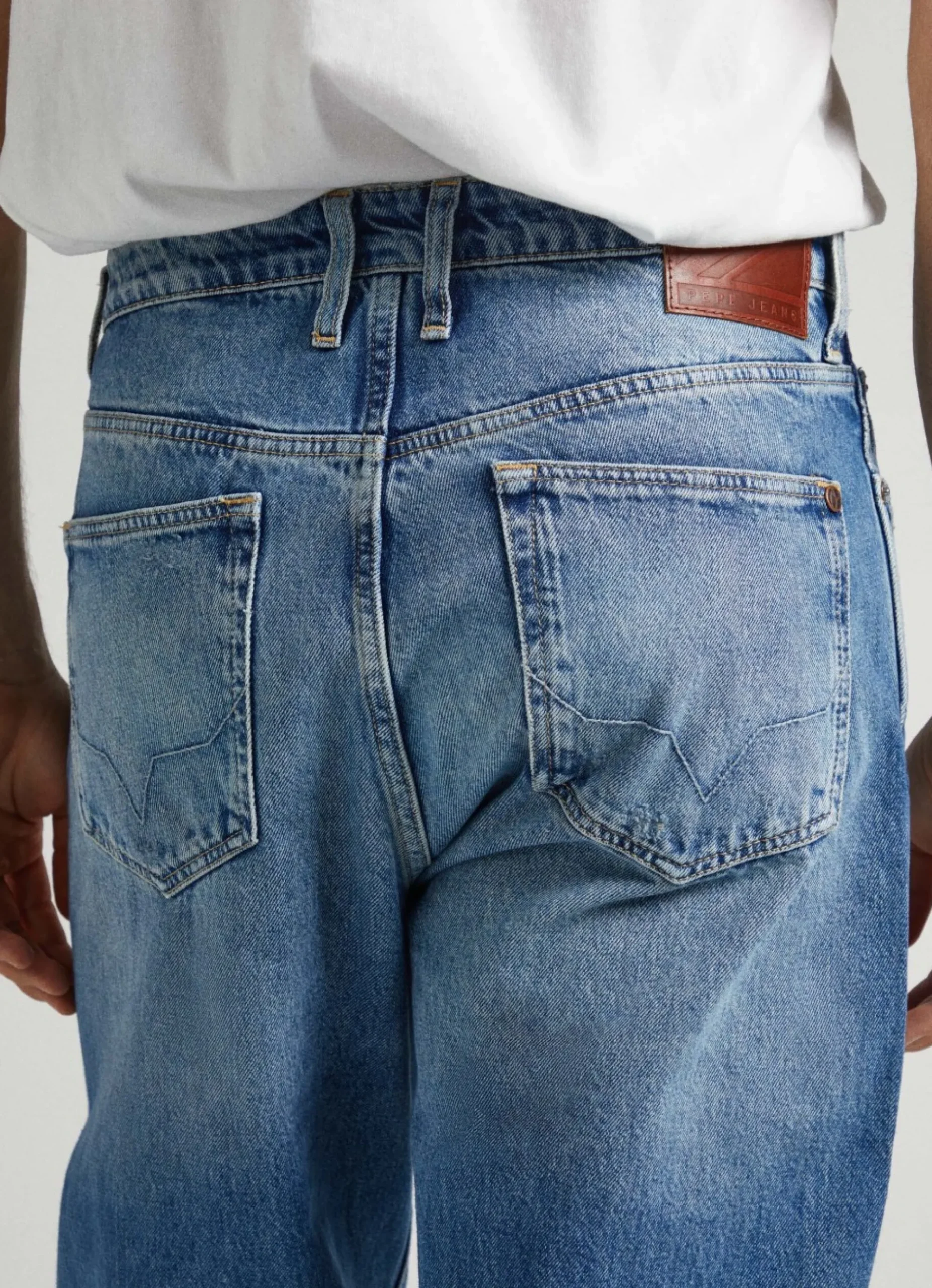 Homem Pepe Jeans Trends>Jeans Nils Loose Fit Drop-Rise