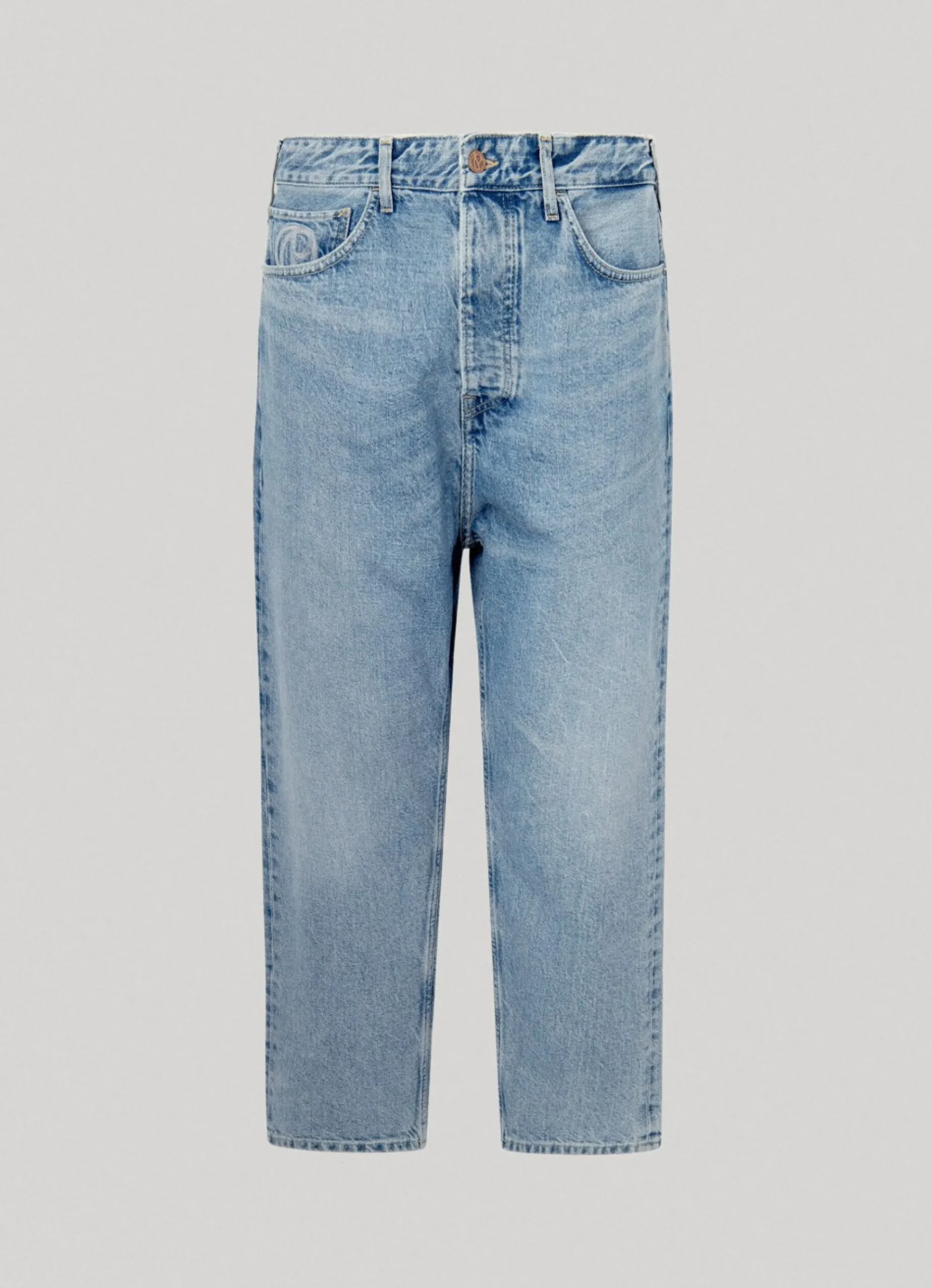Homem Pepe Jeans Loose>Jeans Nils Loose Fit Drop