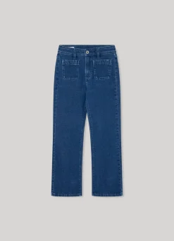 Rapariga Pepe Jeans Jeans>Jeans Nyomi Flare High-Rise
