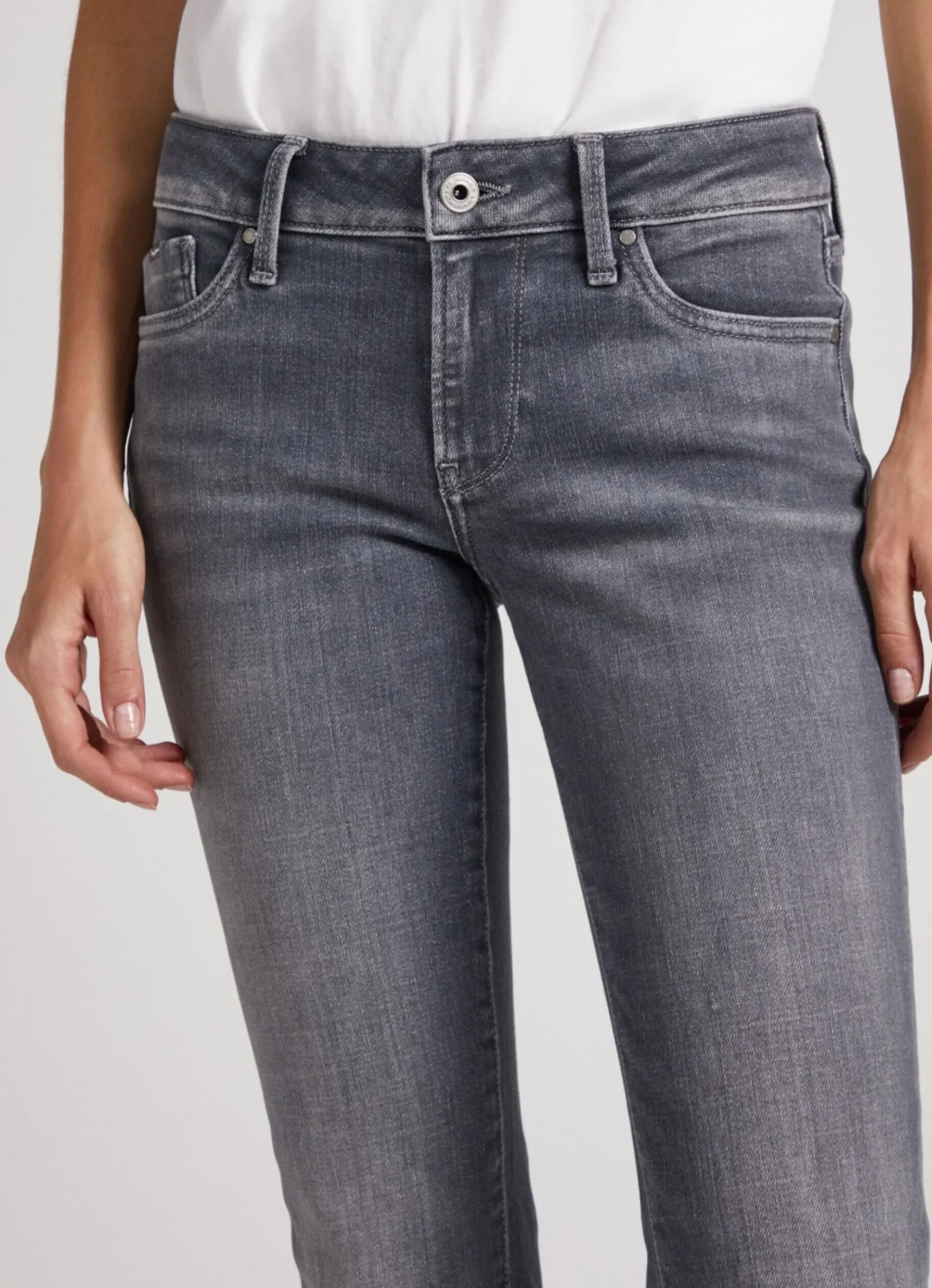 Mulher Pepe Jeans Trends>Jeans Piccadilly Slim Fit Mid-Rise