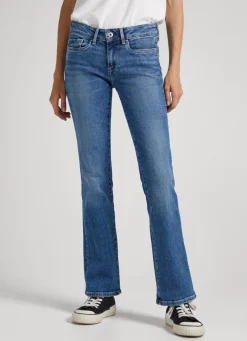 Mulher Pepe Jeans Trends>Jeans Piccadilly Slim Fit Mid Rise