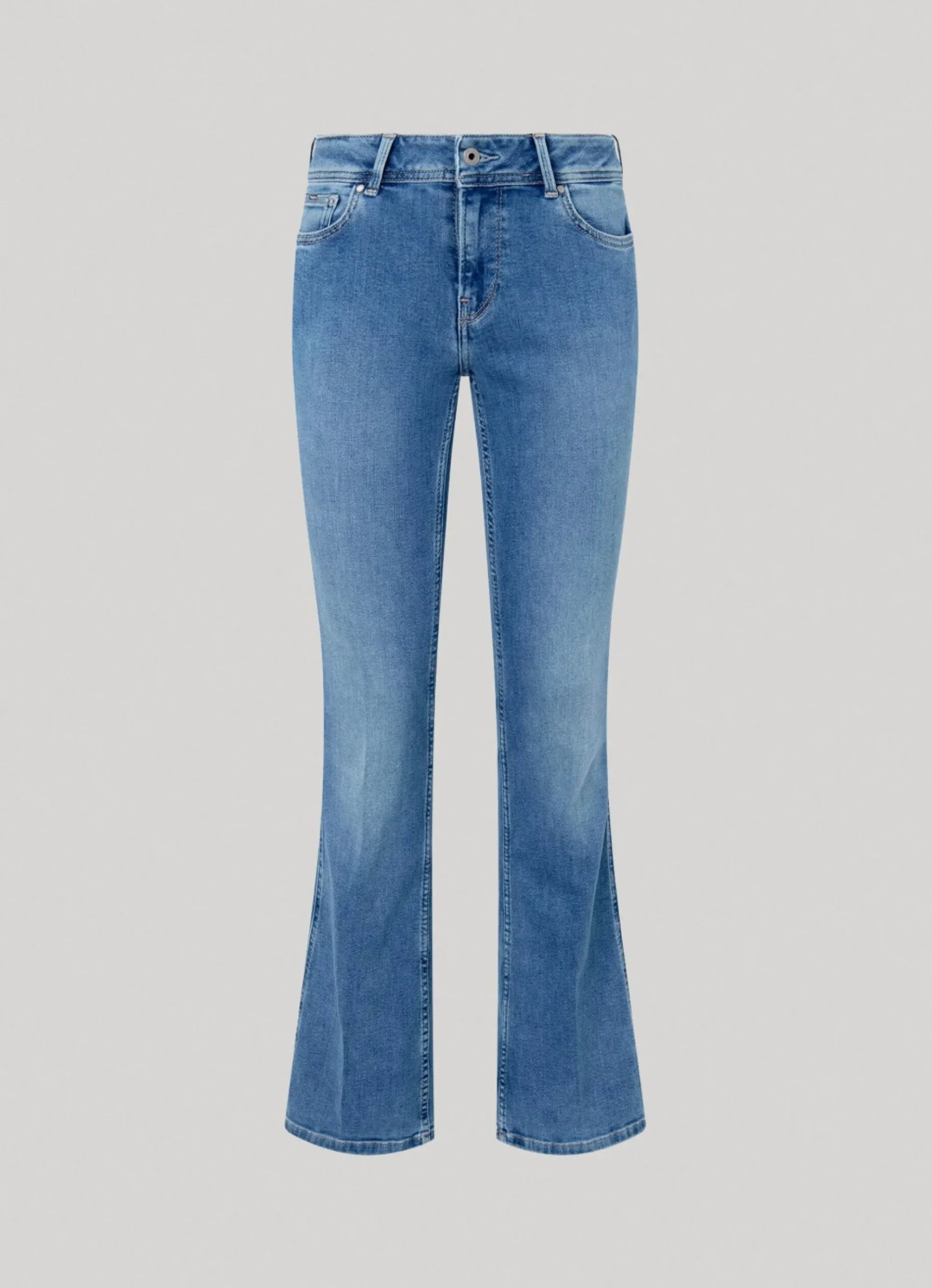 Mulher Pepe Jeans Flare E Boot Cut>Jeans Pimlic Regular Fit Mid Rise