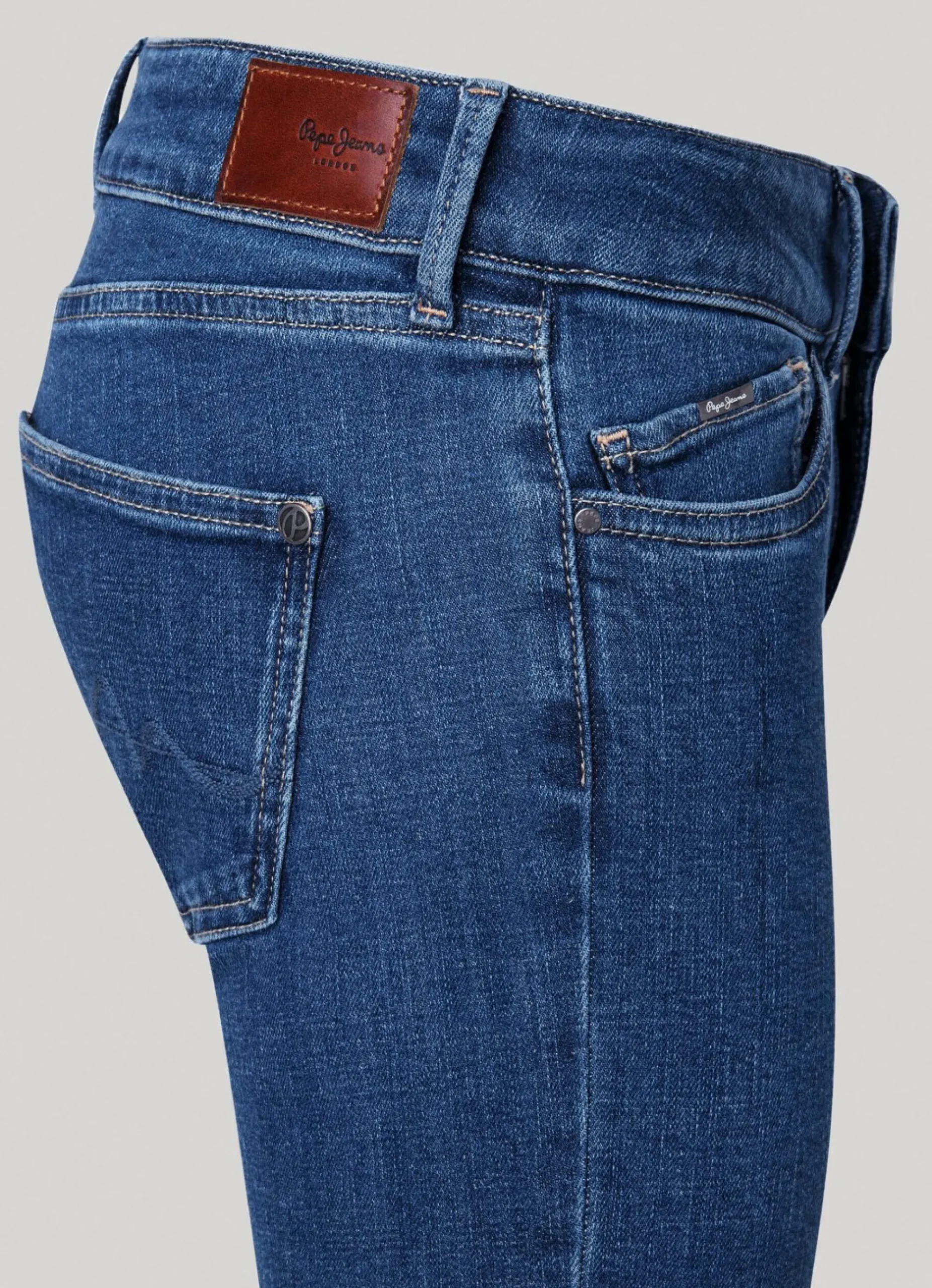 Mulher Pepe Jeans Skinny>Jeans Pixie Skinny Fit Mid-Rise