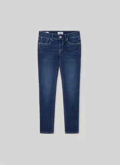 Rapariga Pepe Jeans Jeans>Jeans Pixlette Skinny Fit Mid Rise