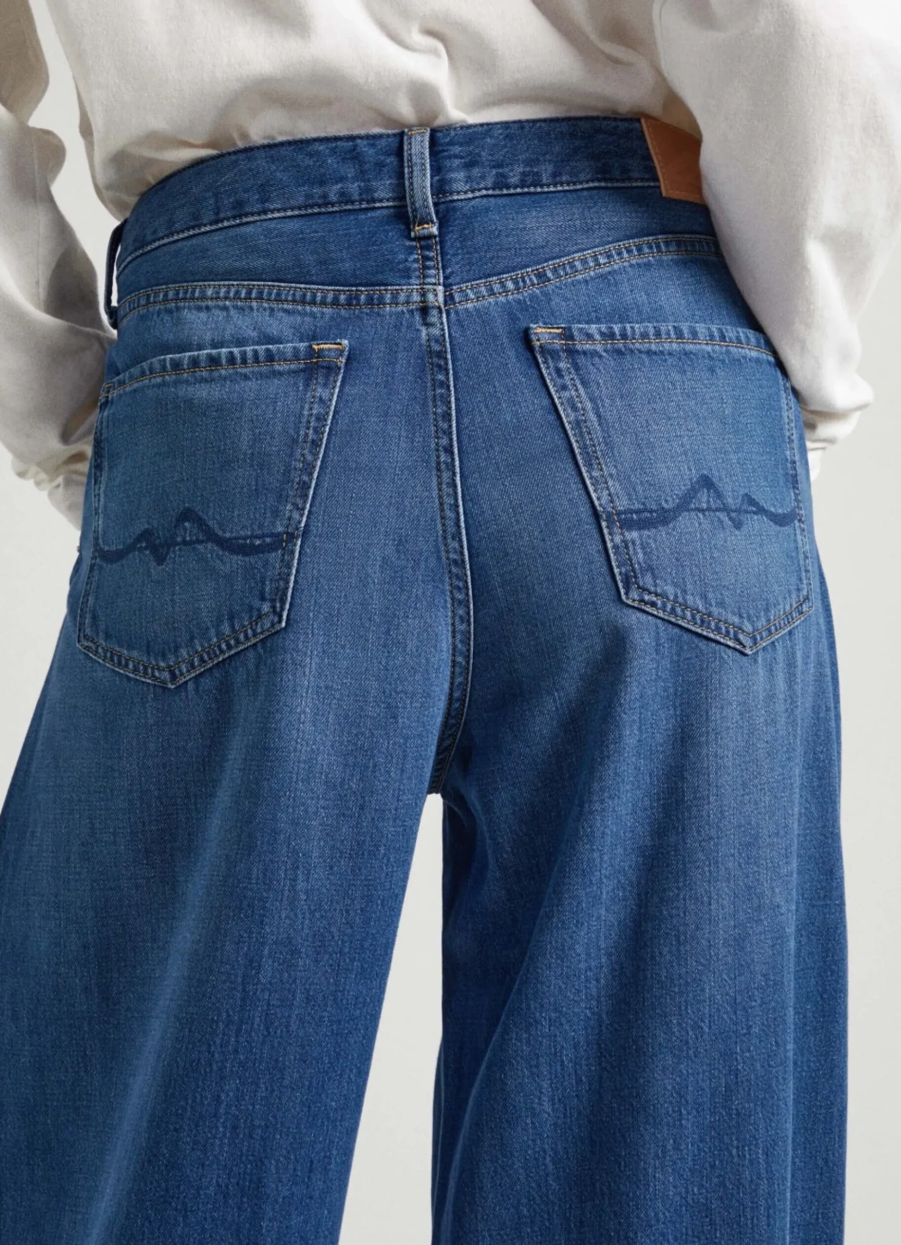 Mulher Pepe Jeans Trends>Jeans Quinn Relaxed Fit Mid-Rise