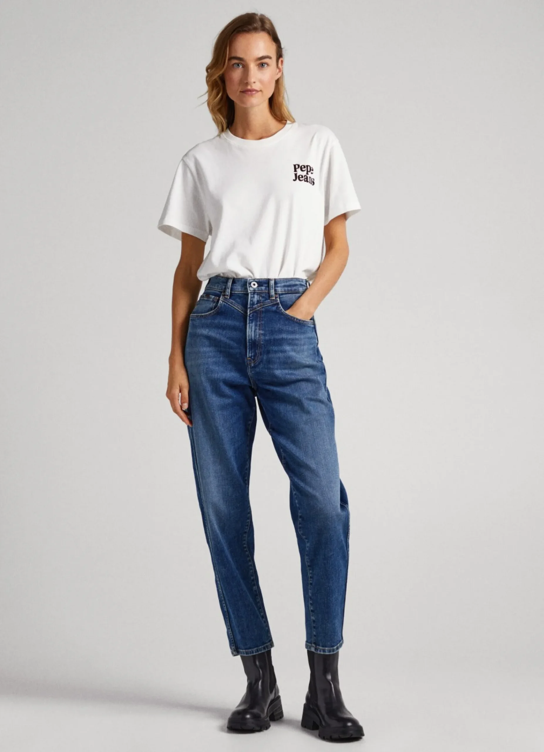 Mulher Pepe Jeans Trends>Jeans Rachel Balloon Fit High-Rise