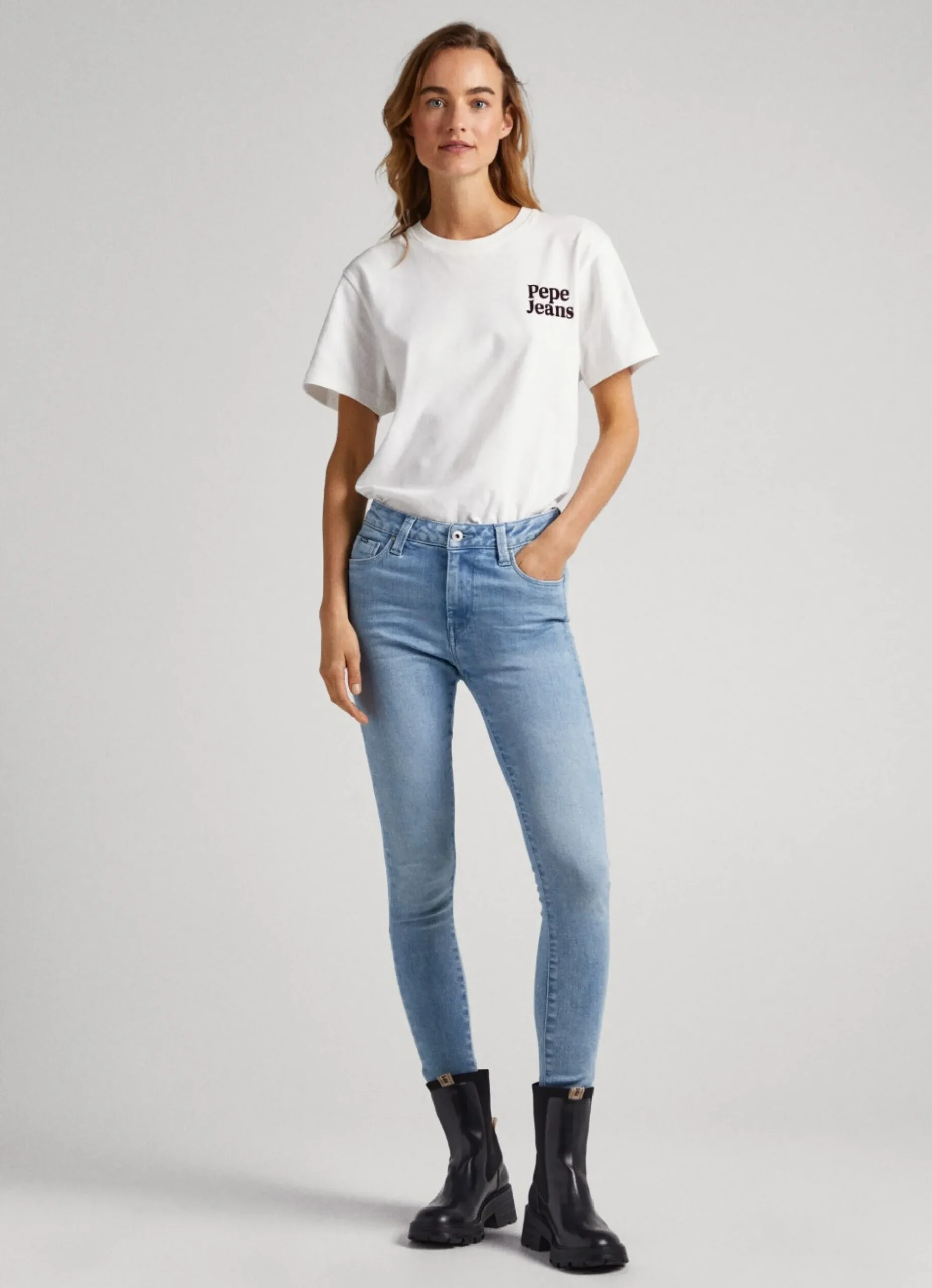Mulher Pepe Jeans Skinny>Jeans Regent Skinny Fit High-Rise