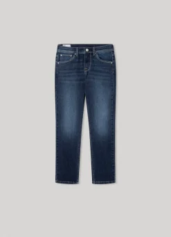 Rapaz Pepe Jeans Jeans>Jeans Regular Rise Cashed Slim Fit