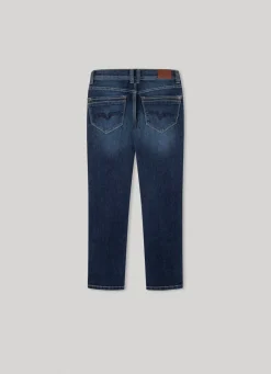 Rapaz Pepe Jeans Jeans>Jeans Regular Rise Cashed Slim Fit