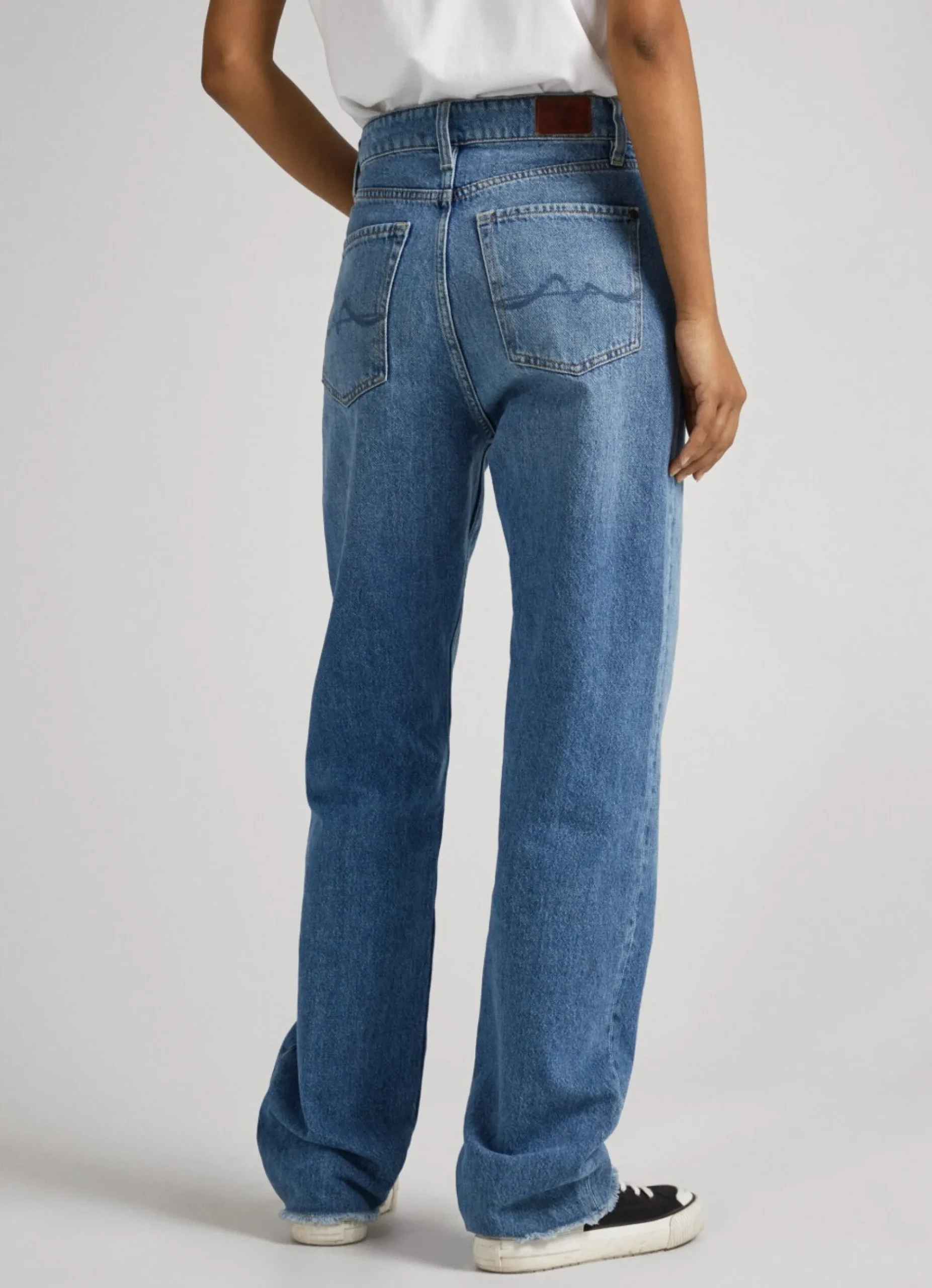 Mulher Pepe Jeans Straight>Jeans Robyn Regular Fit High-Rise