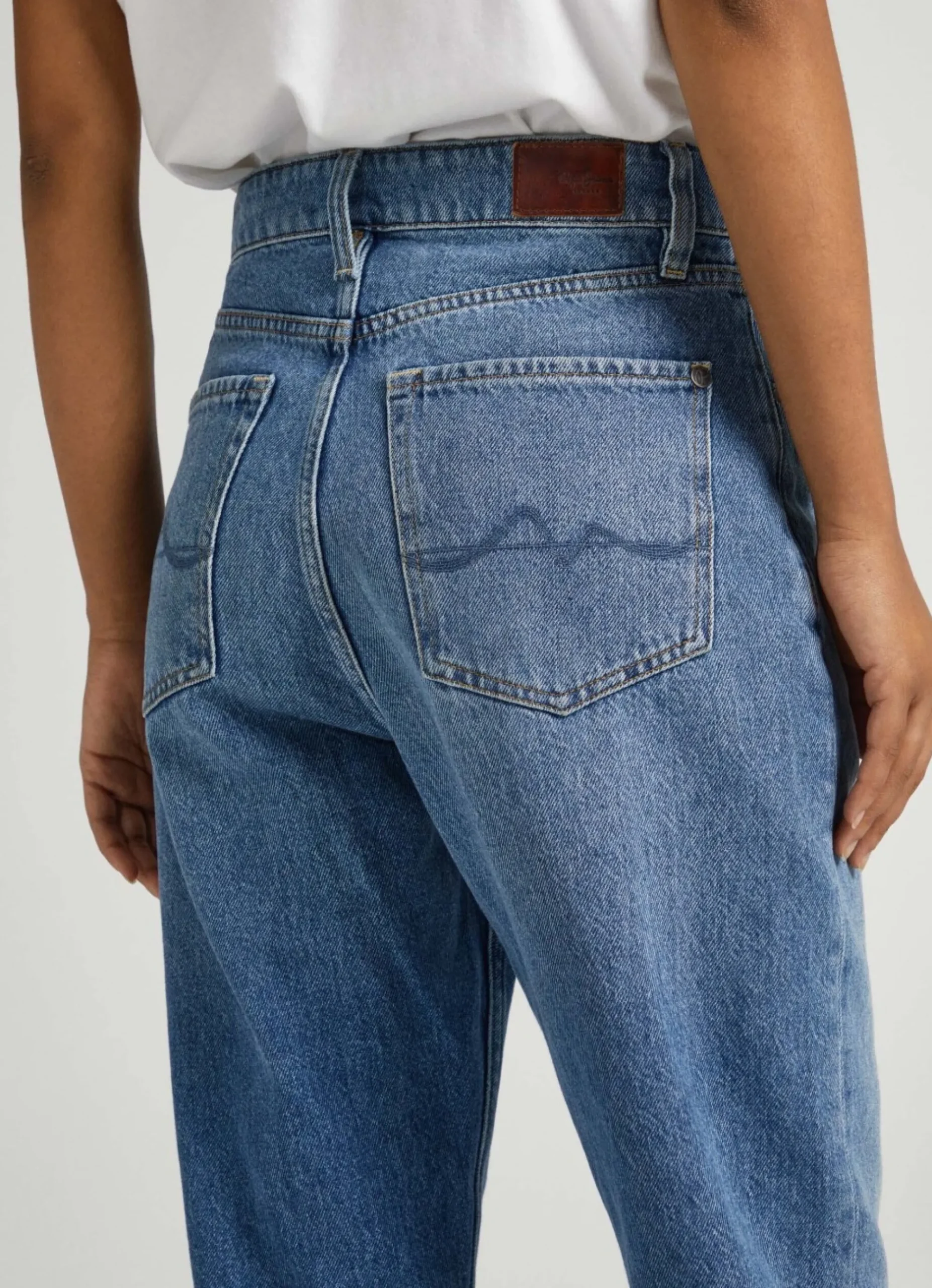 Mulher Pepe Jeans Straight>Jeans Robyn Regular Fit High-Rise