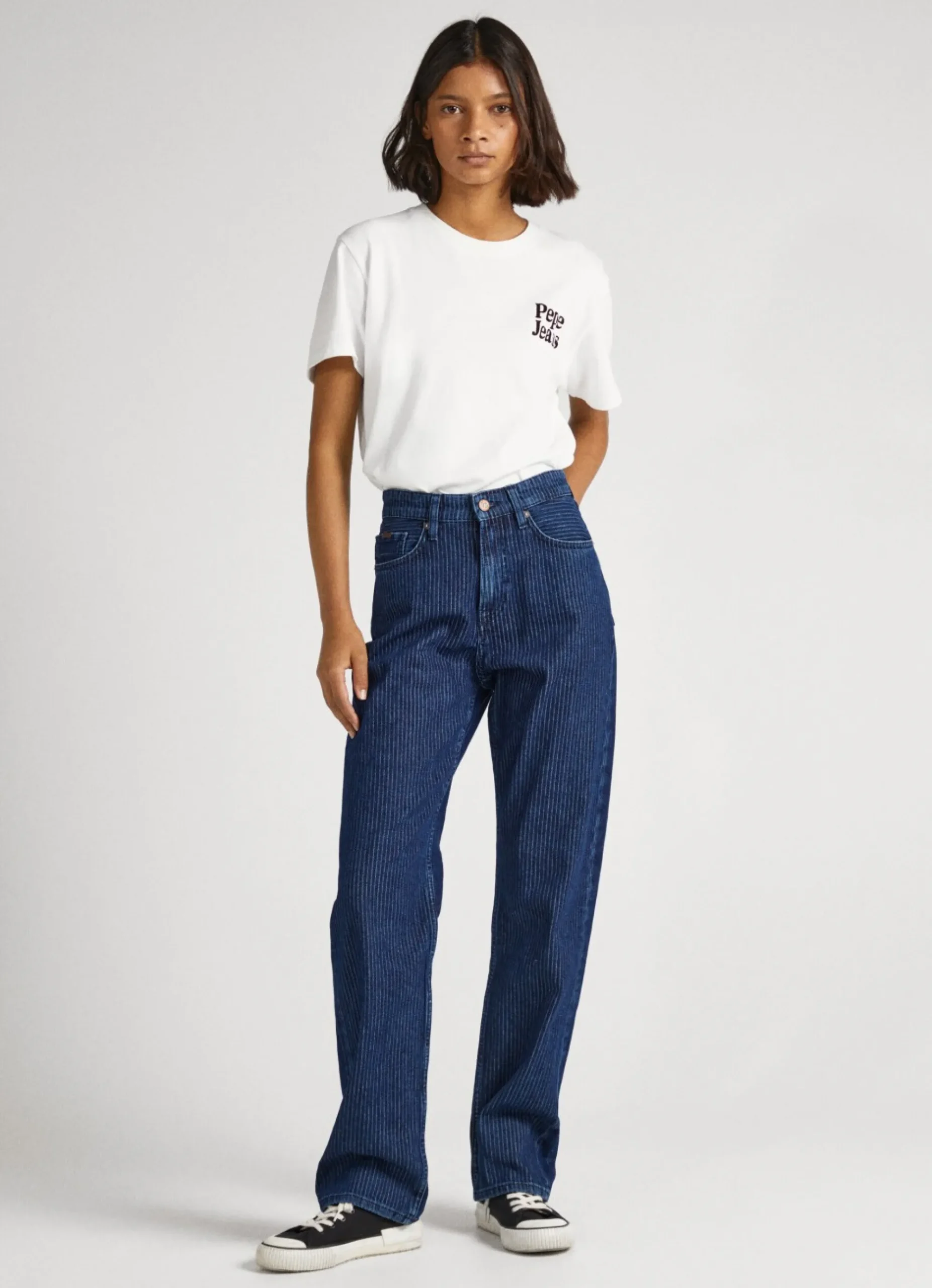 Mulher Pepe Jeans Straight>Jeans Robyn Regular Fit High Waist