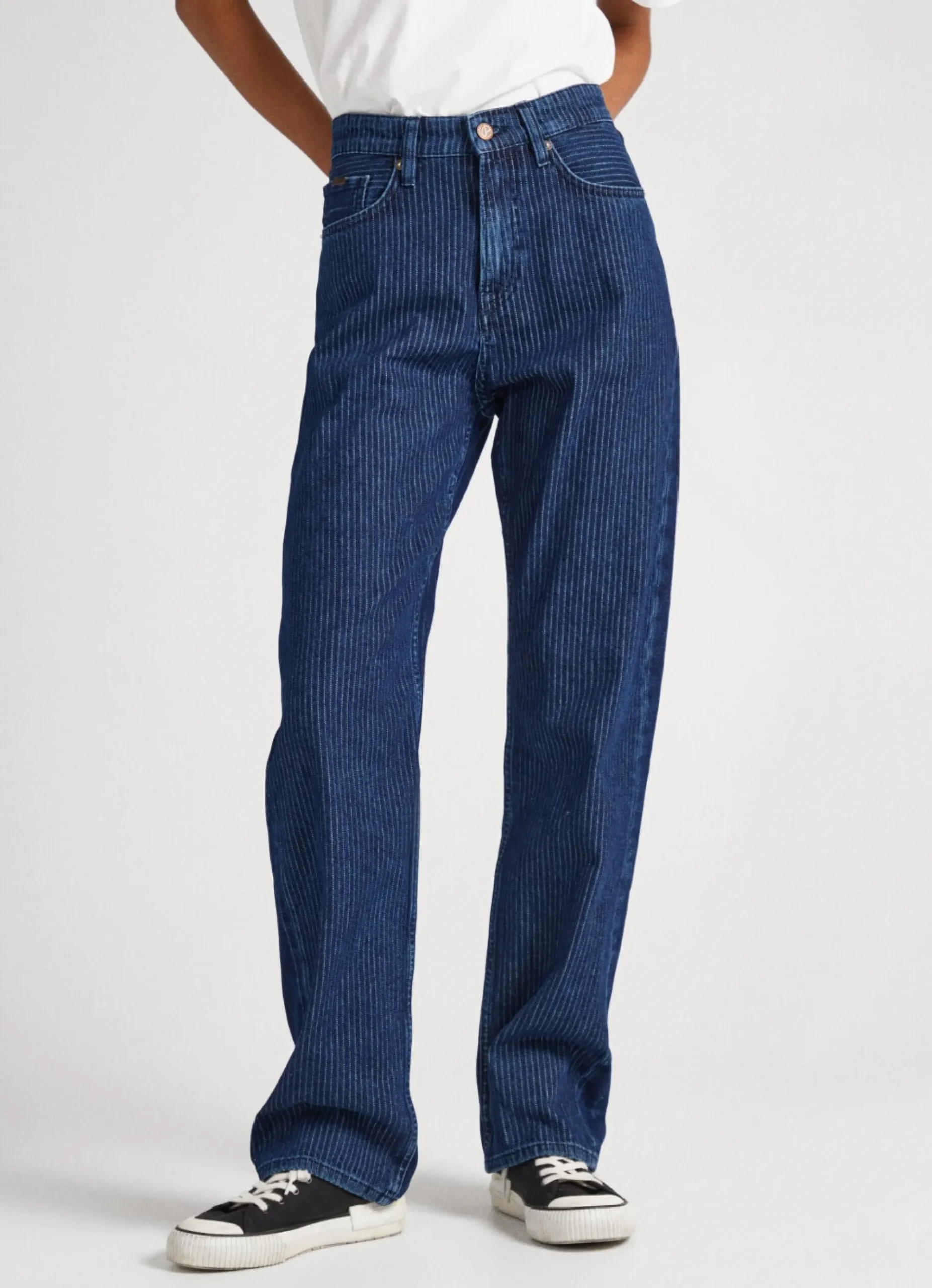 Mulher Pepe Jeans Straight>Jeans Robyn Regular Fit High Waist