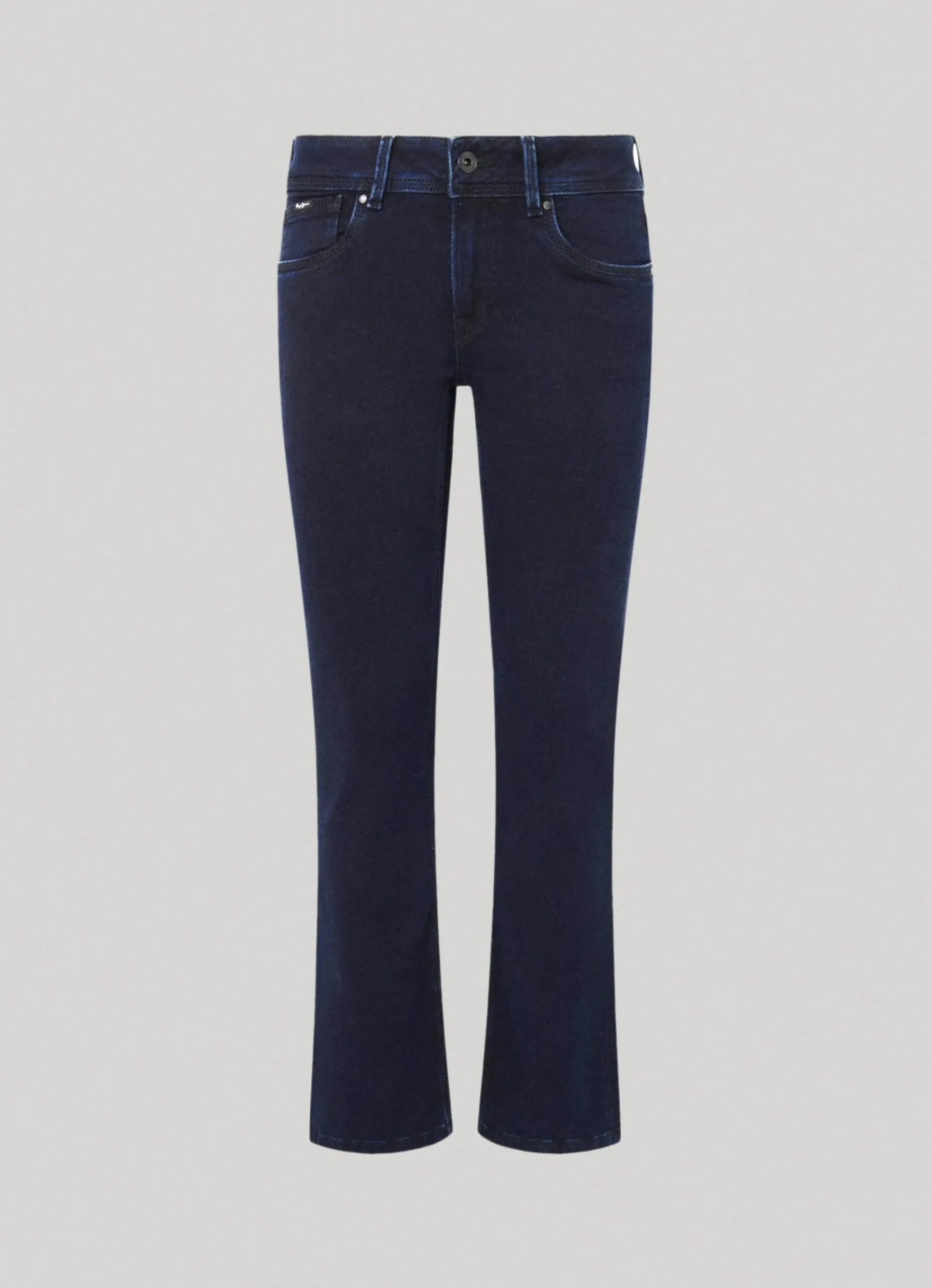 Mulher Pepe Jeans Straight>Jeans Saturn Regular Fit Mid Rise