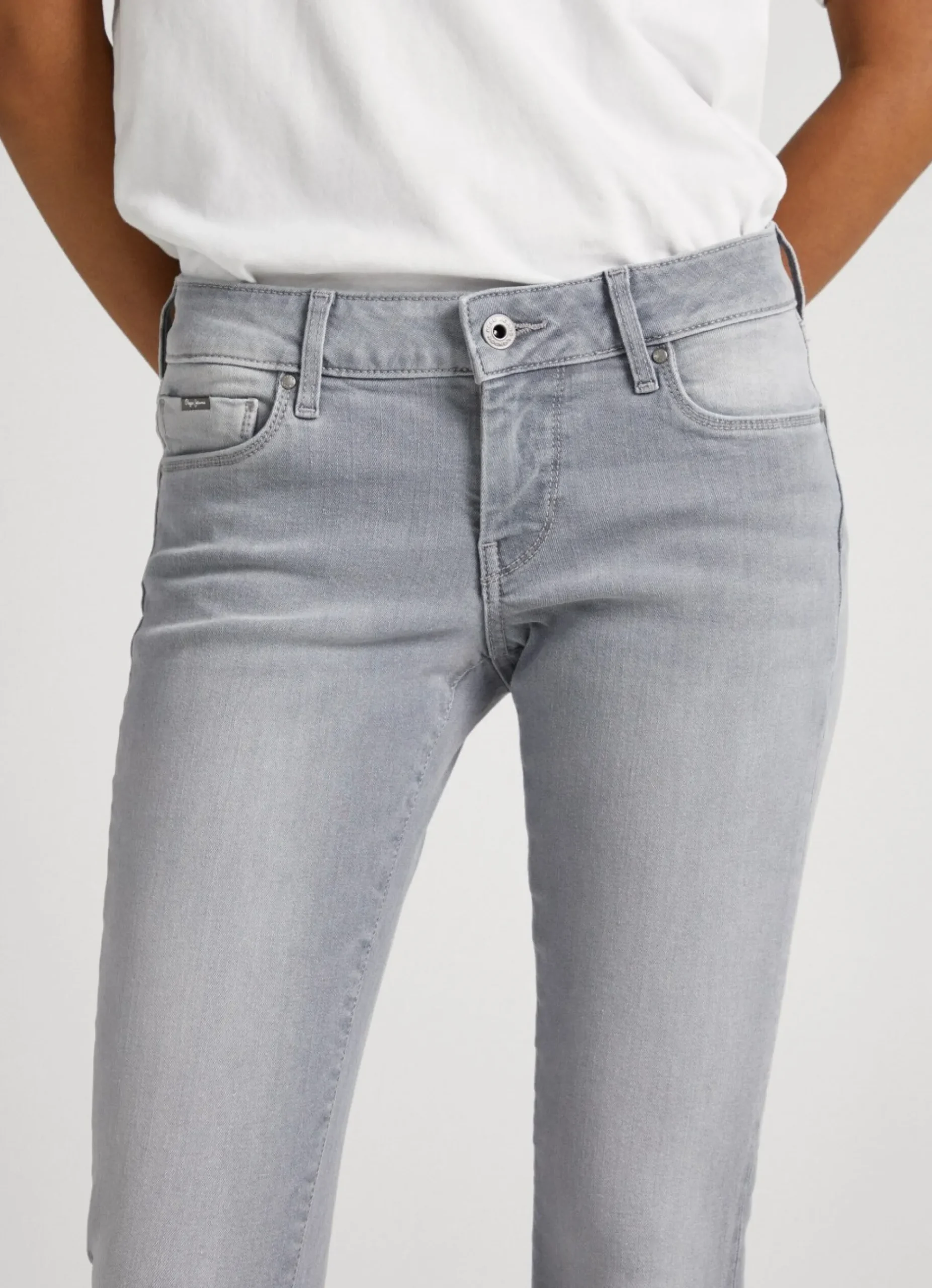Mulher Pepe Jeans Skinny>Jeans Soho Skinny Fit Mid Rise