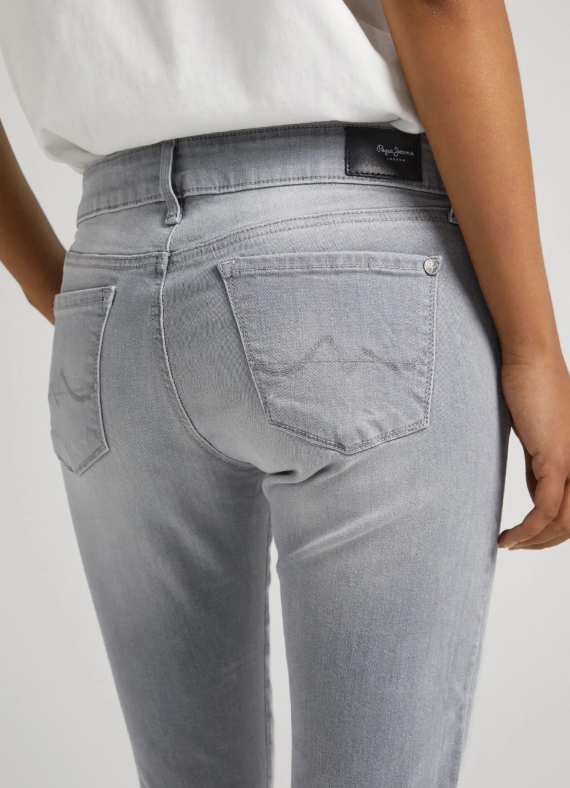 Mulher Pepe Jeans Skinny>Jeans Soho Skinny Fit Mid Rise