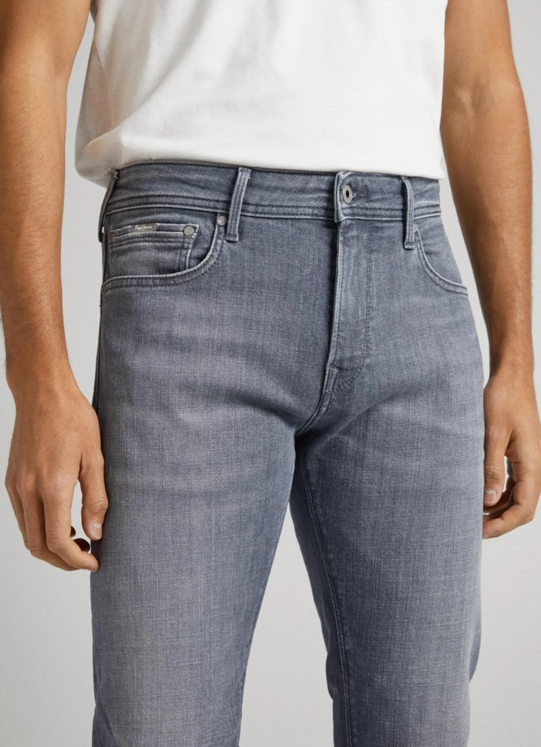 Homem Pepe Jeans Regular>Jeans Spike Regular Fit Mid Rise