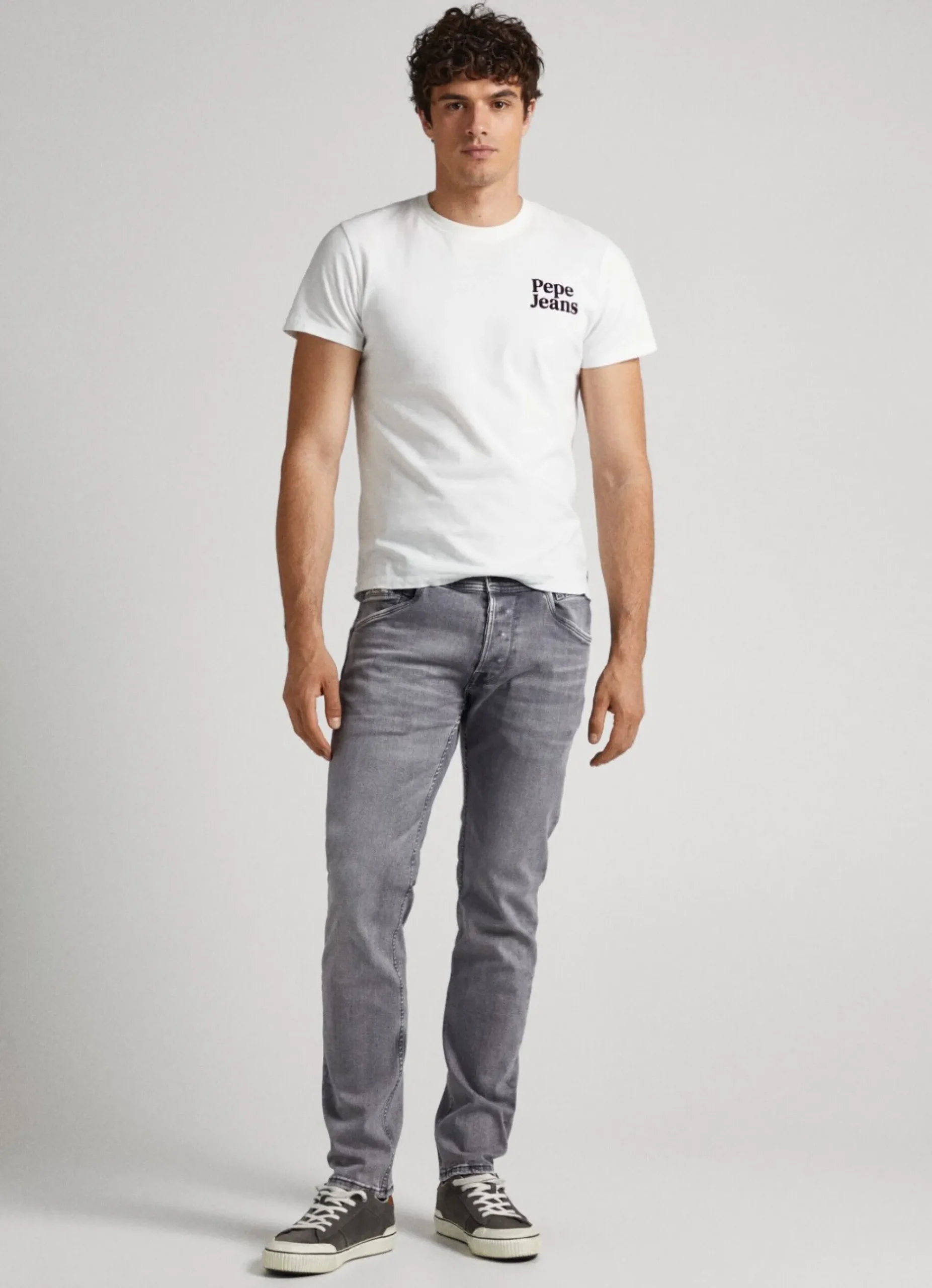 Homem Pepe Jeans Regular>Jeans Spike Regular Fit Mid Rise