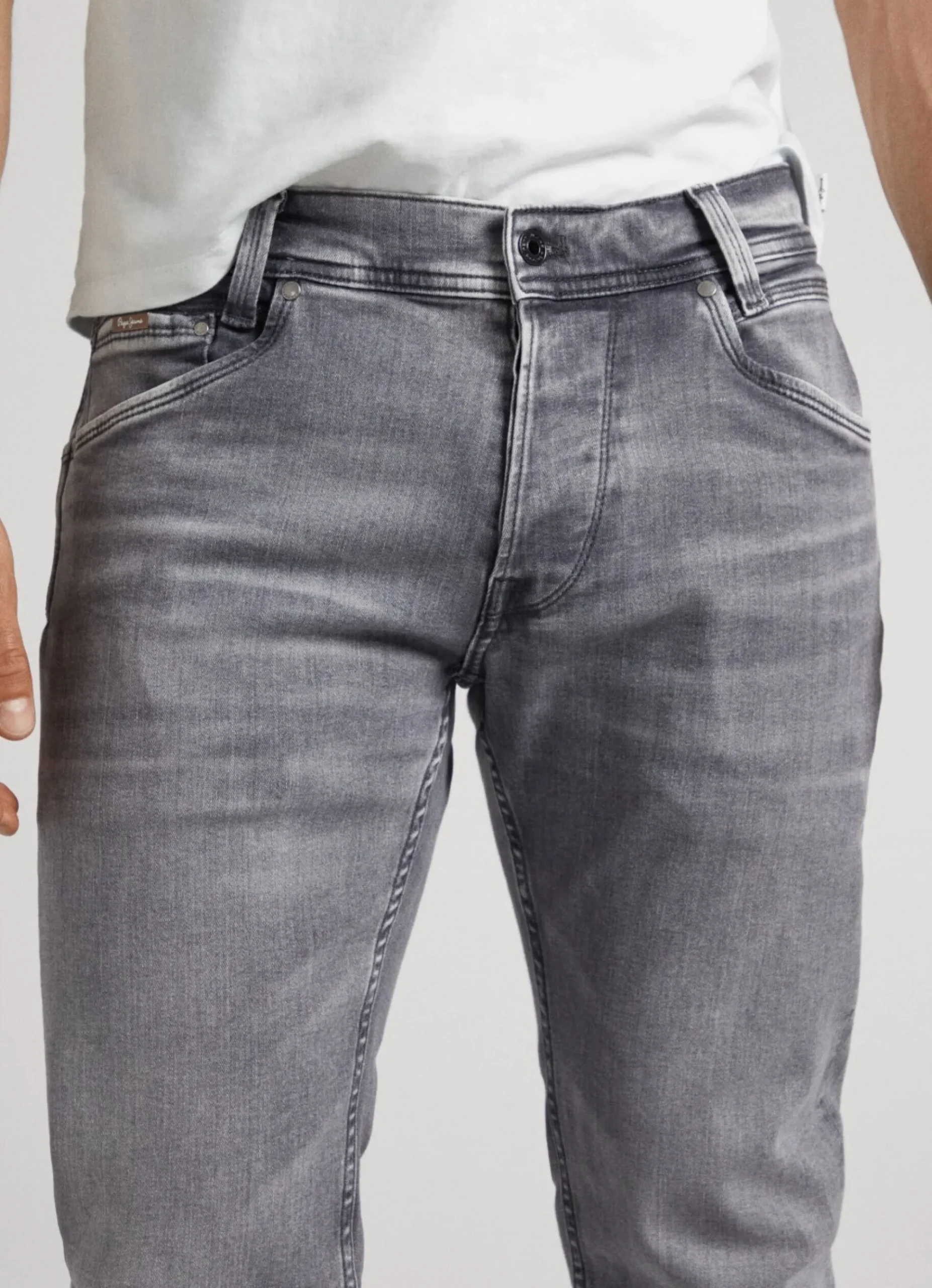 Homem Pepe Jeans Regular>Jeans Spike Regular Fit Mid Rise
