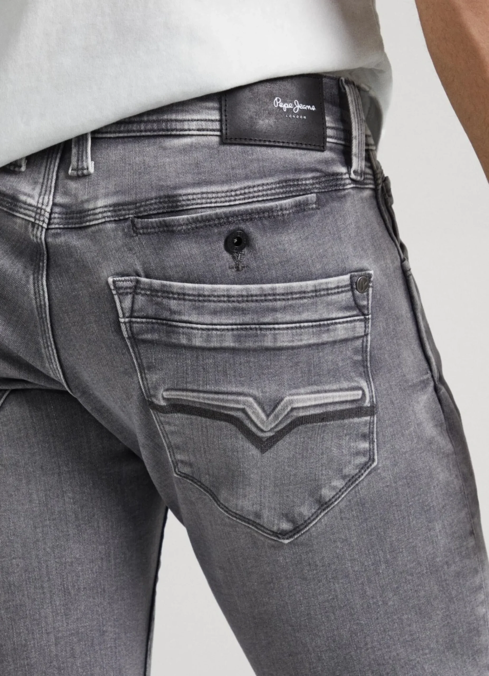 Homem Pepe Jeans Regular>Jeans Spike Regular Fit Mid Rise