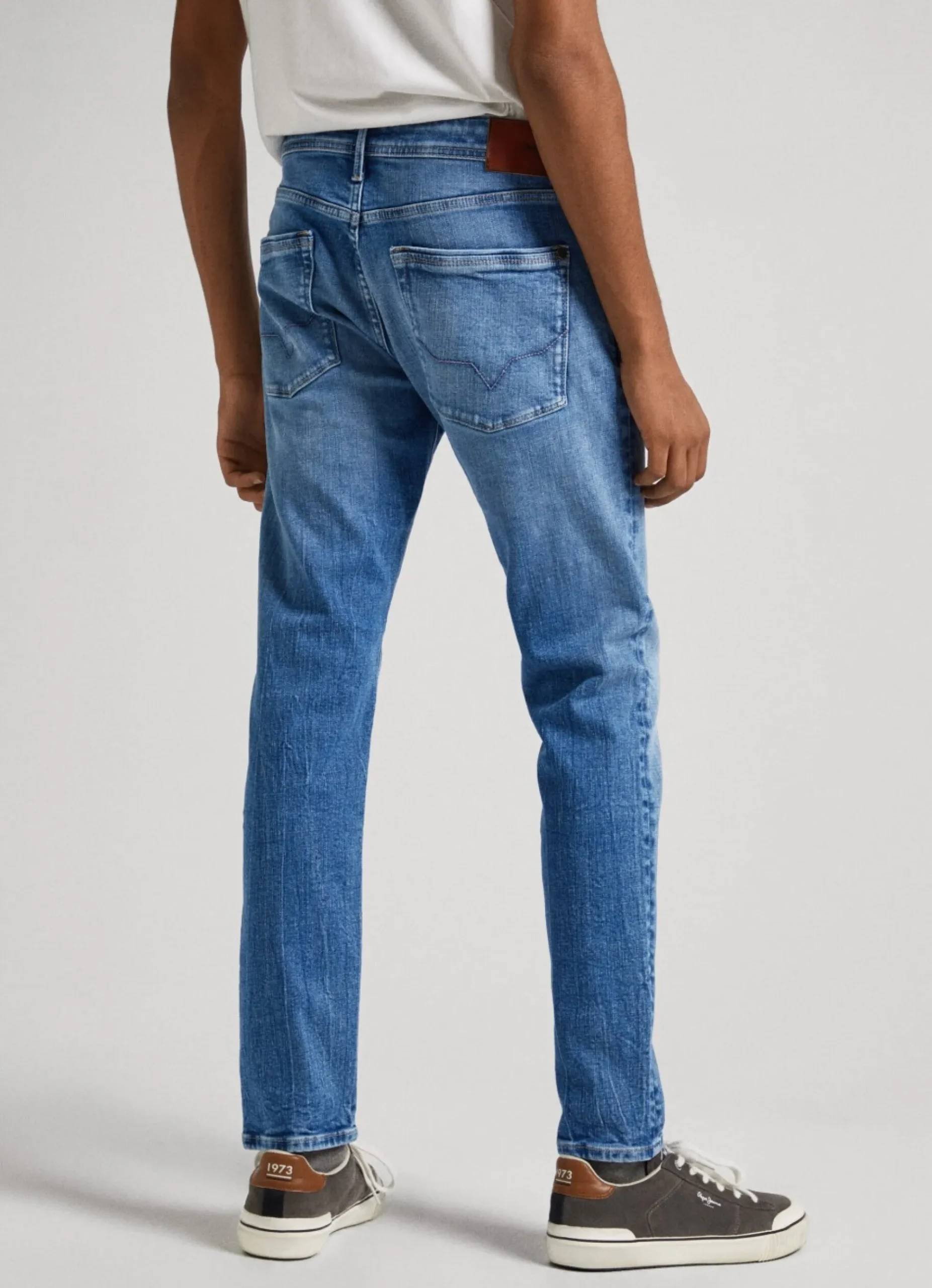 Homem Pepe Jeans Regular>Jeans Stanley Fit Mid Rise