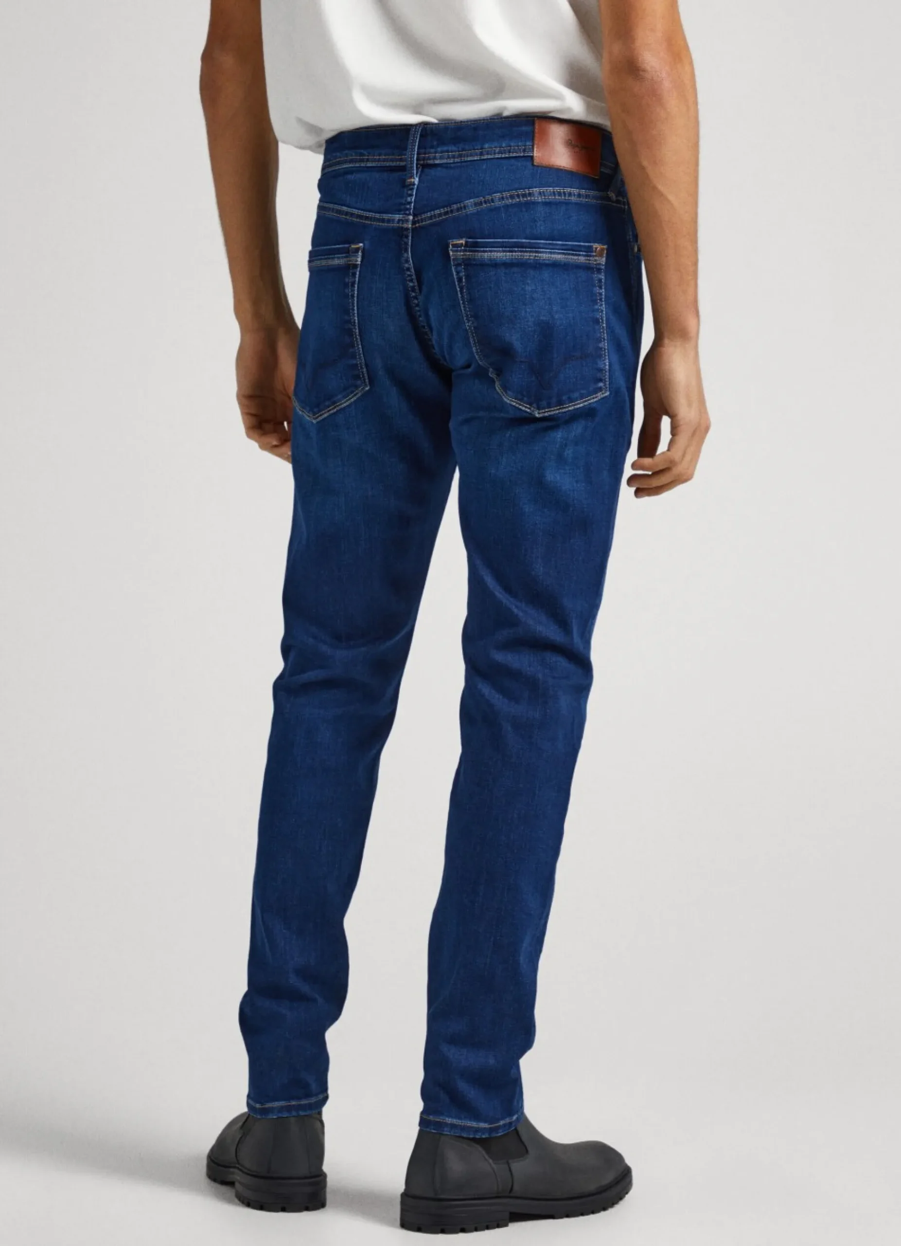 Homem Pepe Jeans Regular>Jeans Stanley Fit Mid Rise