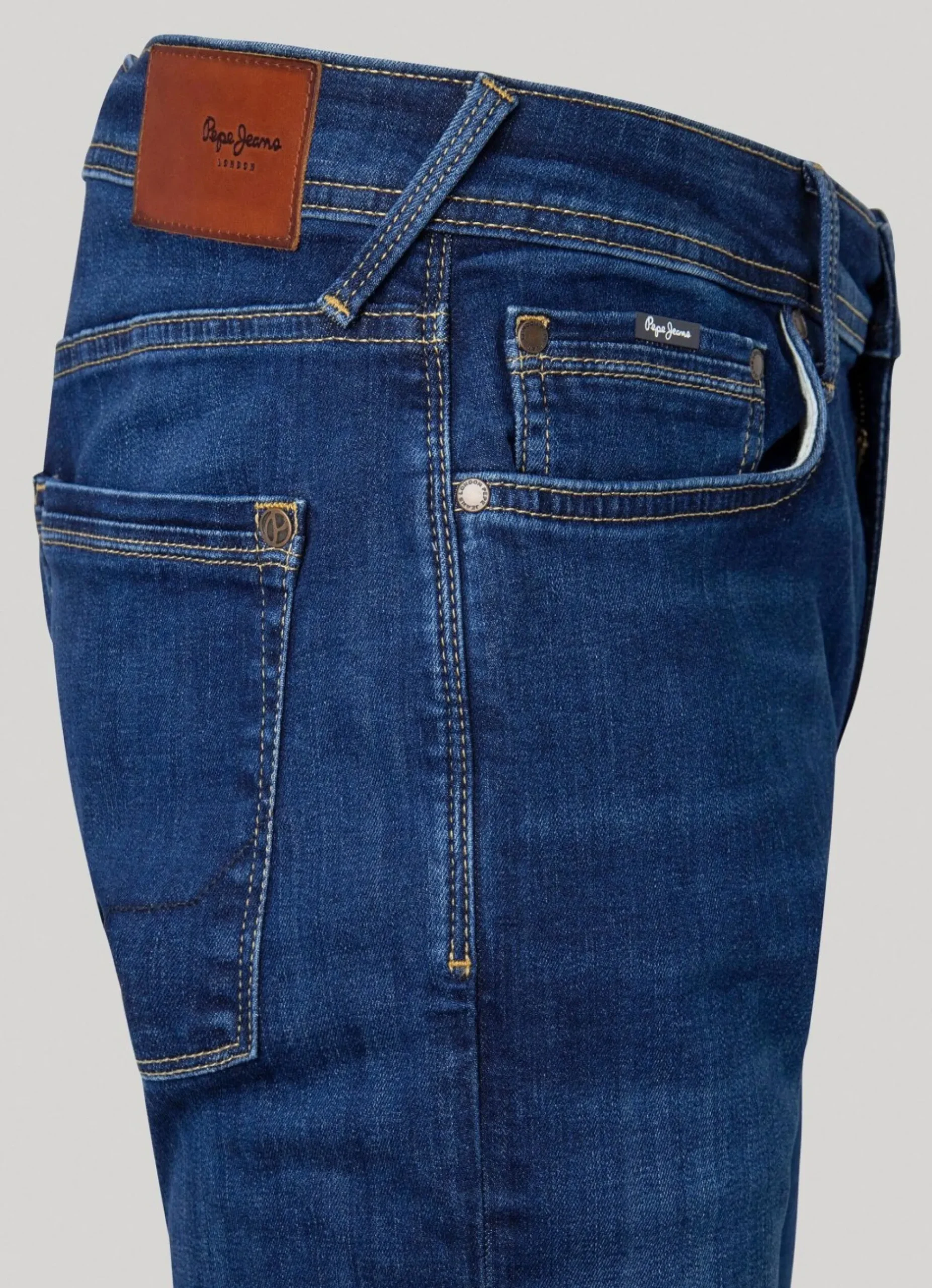 Homem Pepe Jeans Regular>Jeans Stanley Fit Mid Rise
