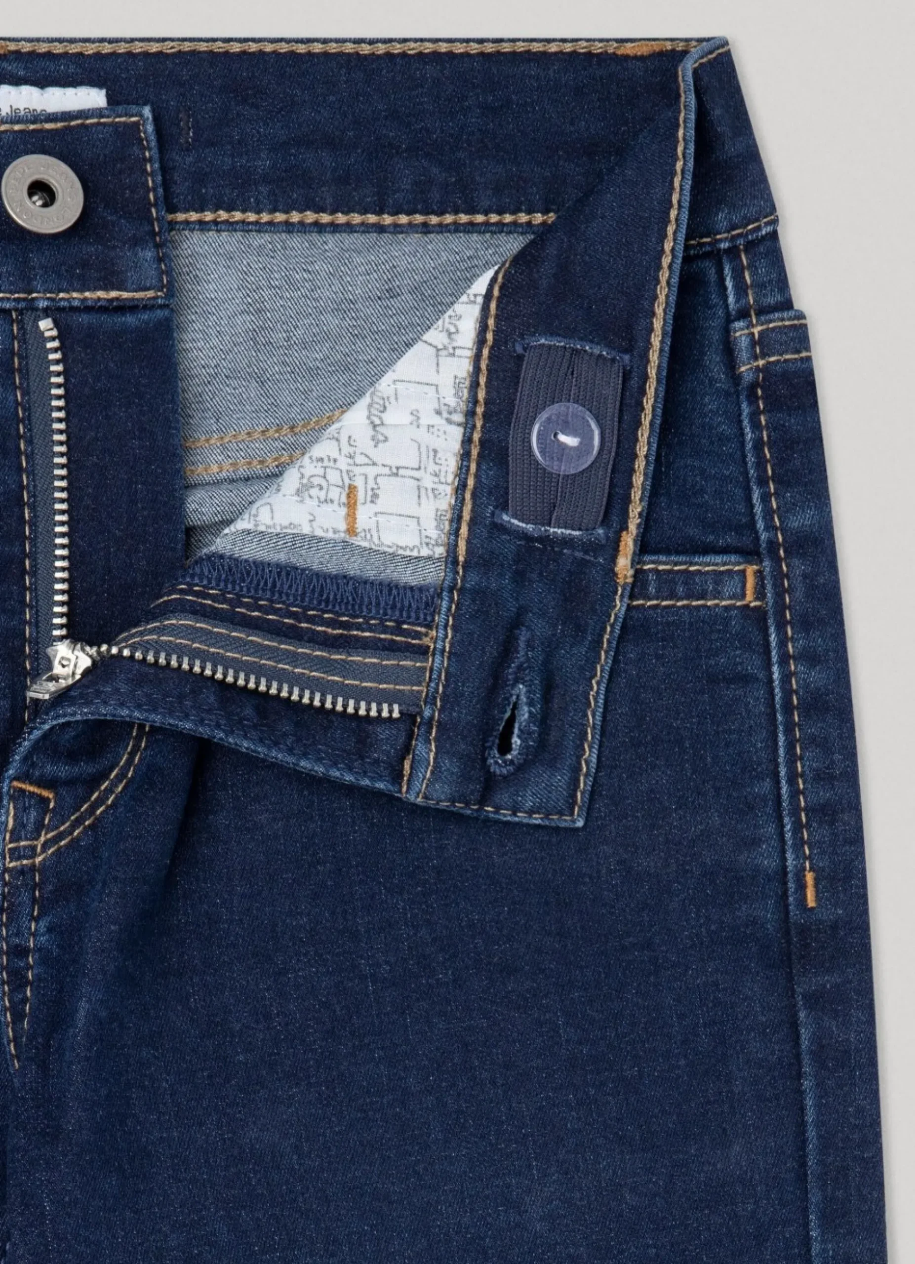 Rapaz Pepe Jeans Jeans>Jeans Teo Skinny Fit Regular Waist
