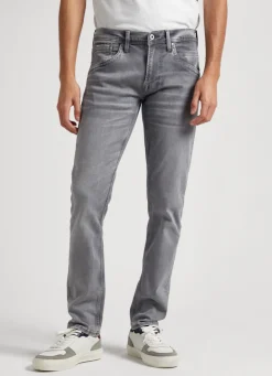Homem Pepe Jeans Trends>Jeans Track Regular Fit Mid-Rise