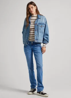 Mulher Pepe Jeans Straight>Jeans Venus Regular Fit Low Rise
