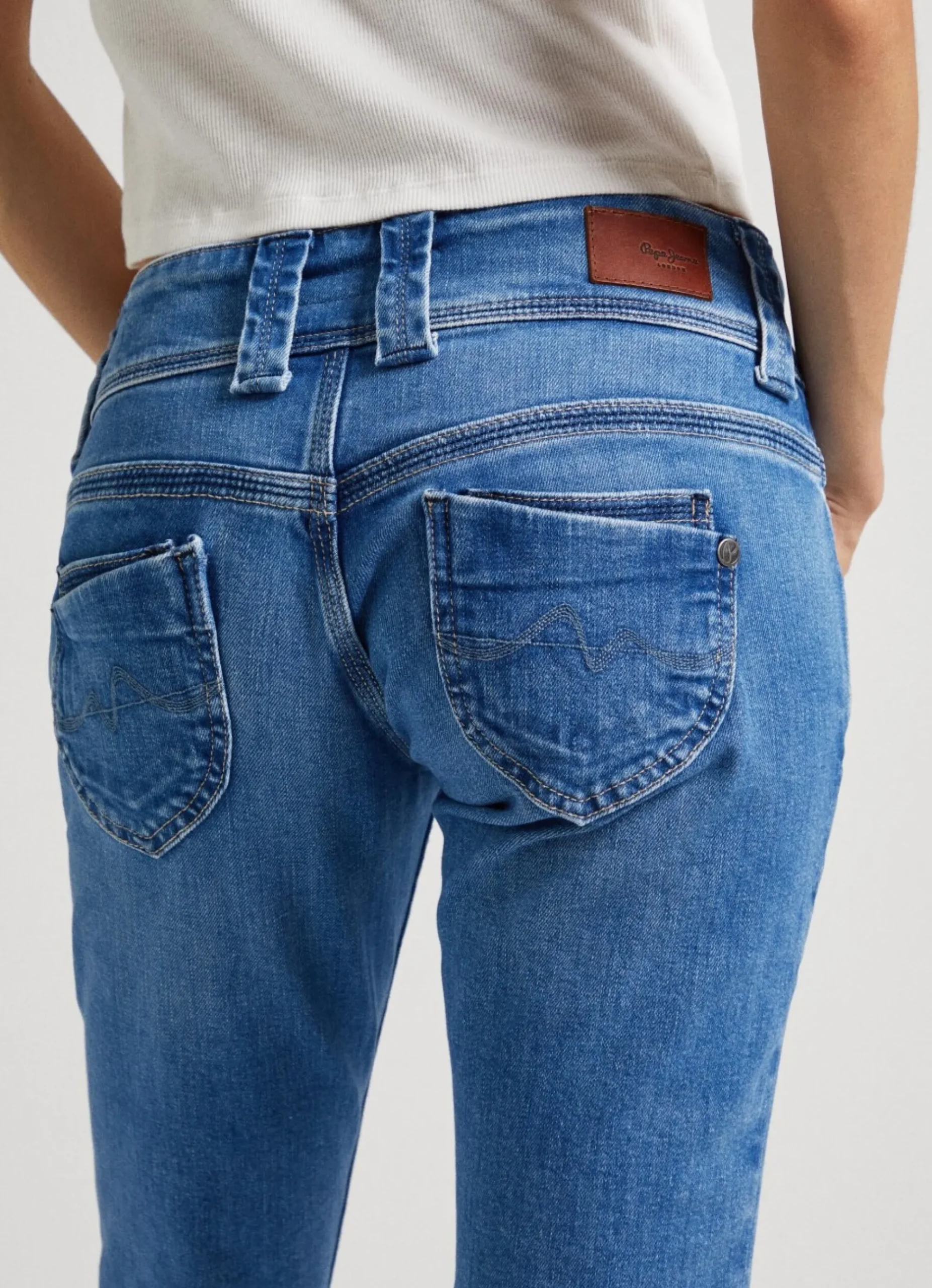 Mulher Pepe Jeans Straight>Jeans Venus Regular Fit Low Rise