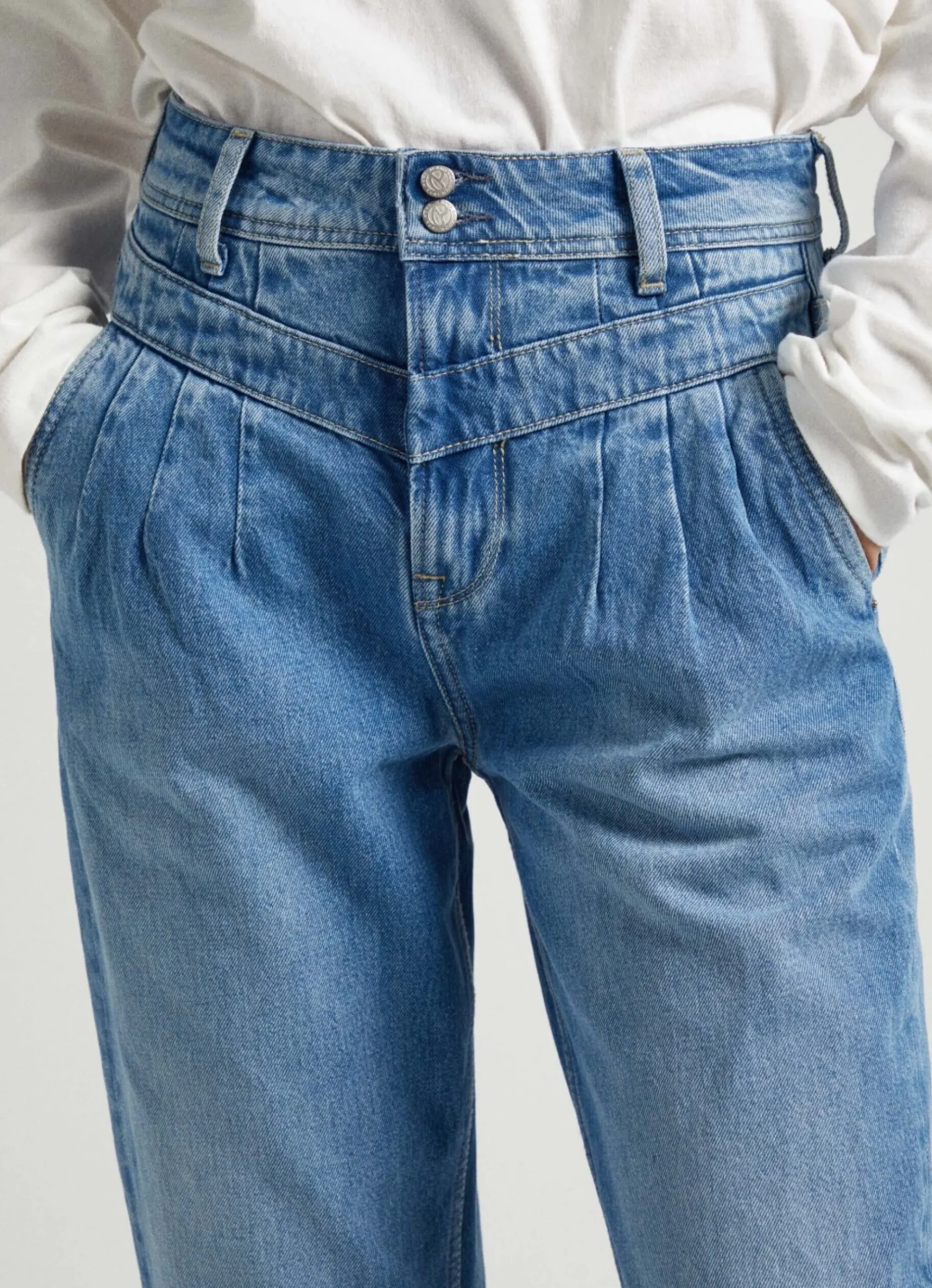 Mulher Pepe Jeans Trends>Jeans Violet Relaxed Fit High-Rise