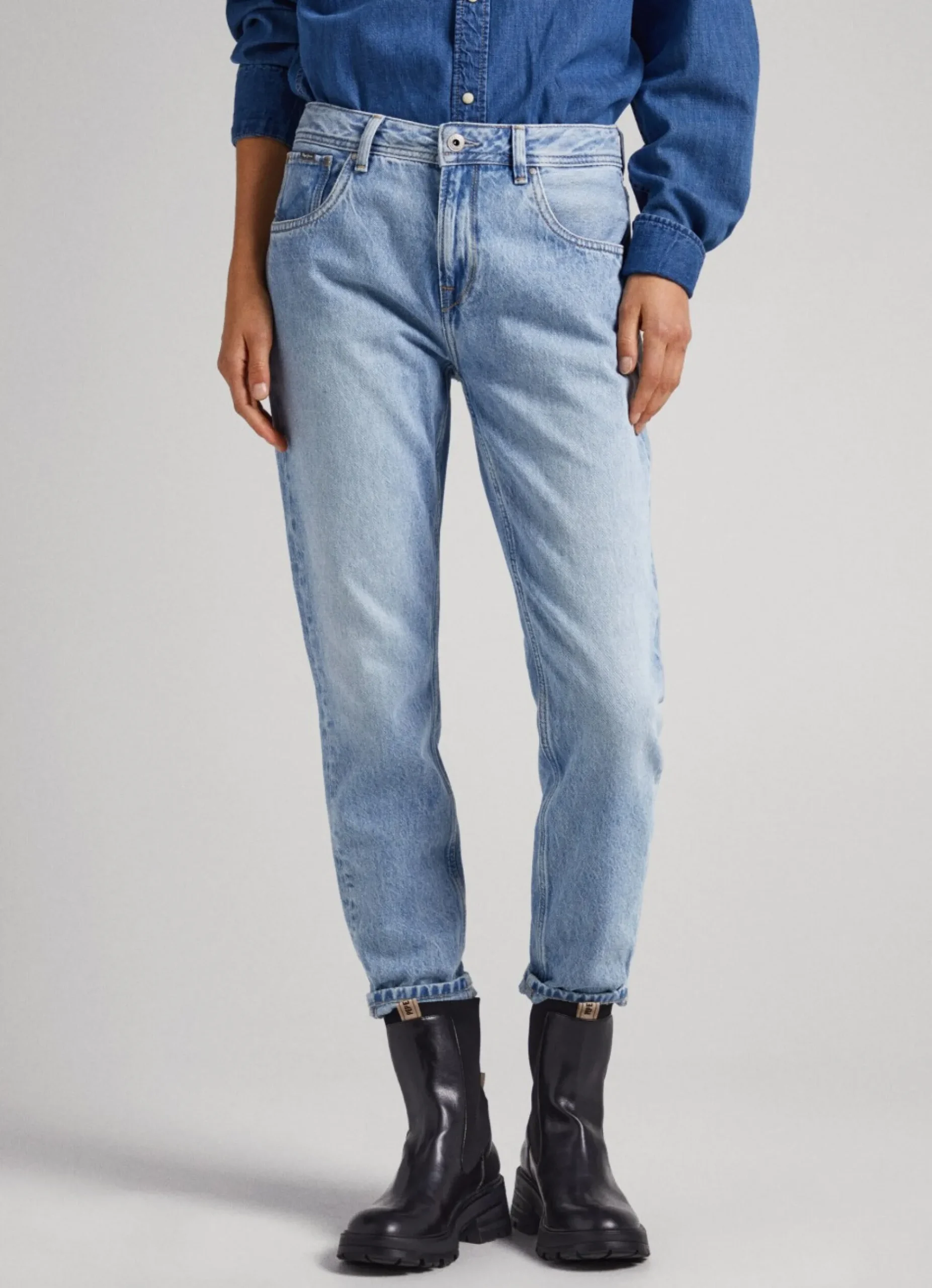 Mulher Pepe Jeans Trends>Jeans Violet Relaxed Fit High Rise