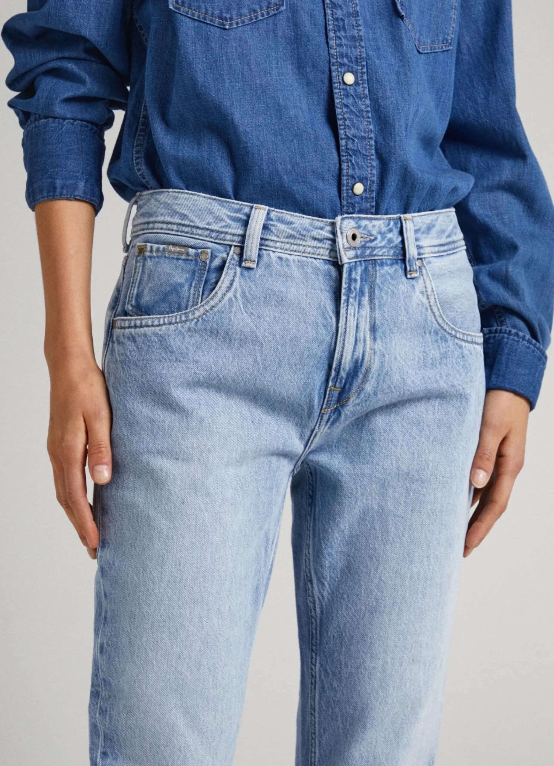 Mulher Pepe Jeans Trends>Jeans Violet Relaxed Fit High Rise