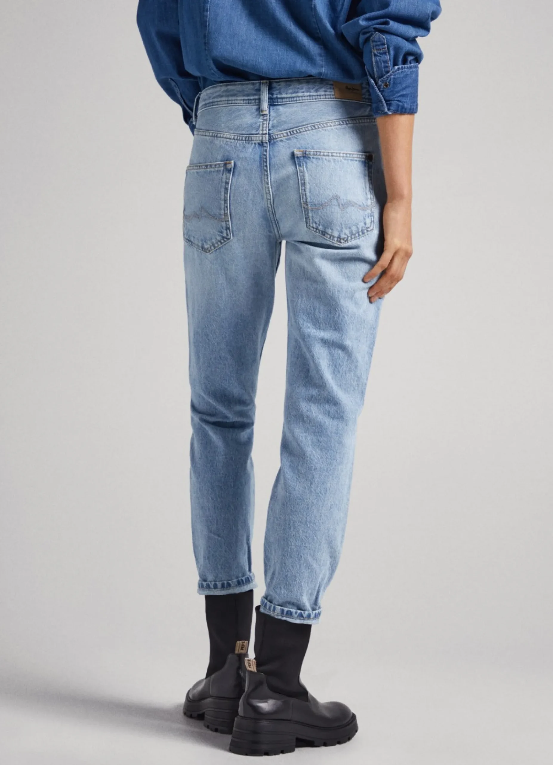 Mulher Pepe Jeans Trends>Jeans Violet Relaxed Fit High Rise