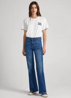 Mulher Pepe Jeans Flare E Boot Cut>Jeans Willa Flare Fit High-Rise