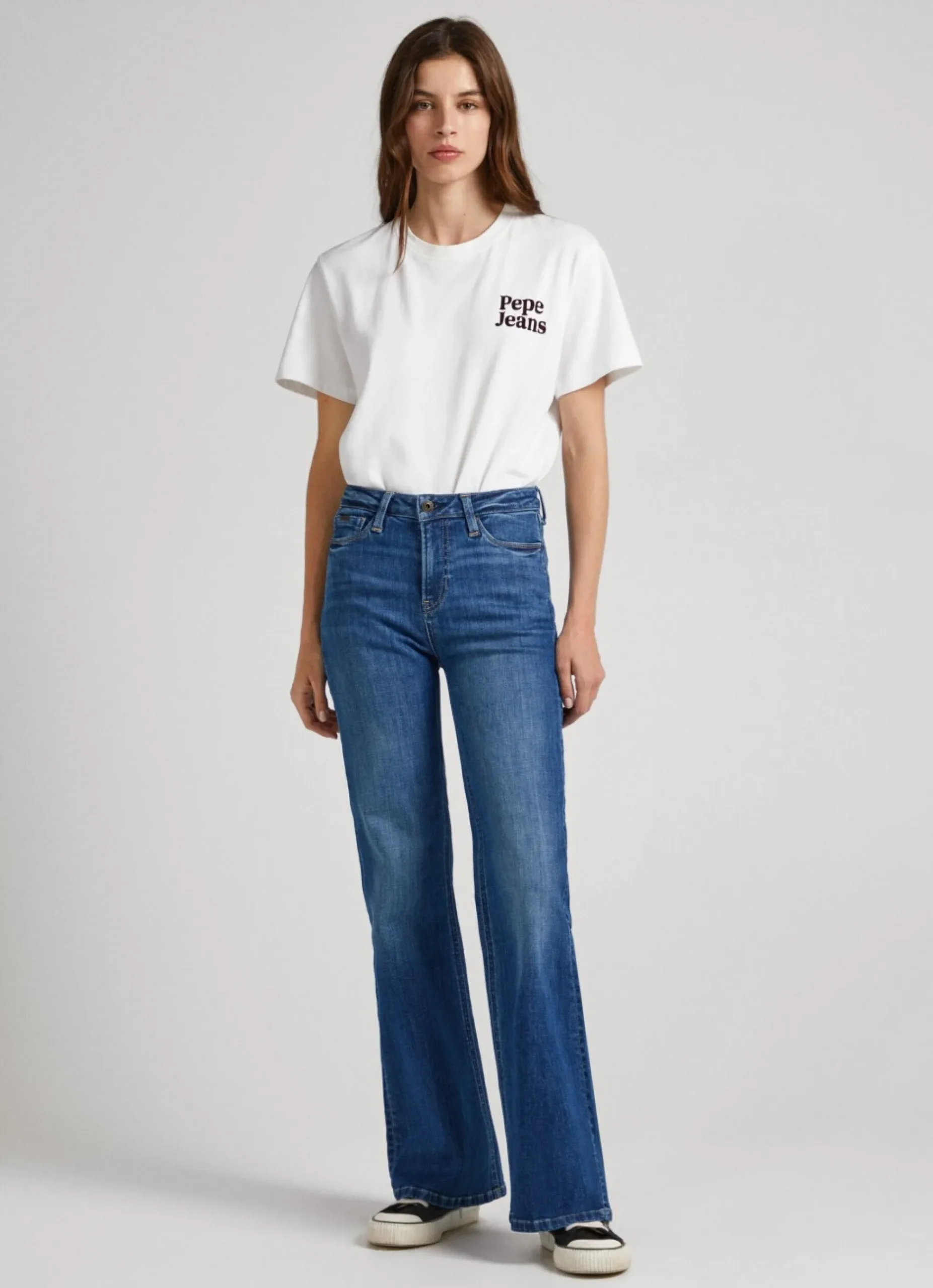 Mulher Pepe Jeans Flare E Boot Cut>Jeans Willa Flare Fit High-Rise