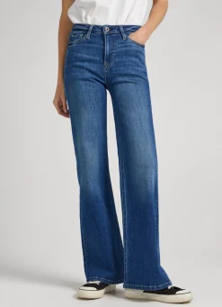Mulher Pepe Jeans Flare E Boot Cut>Jeans Willa Flare Fit High-Rise