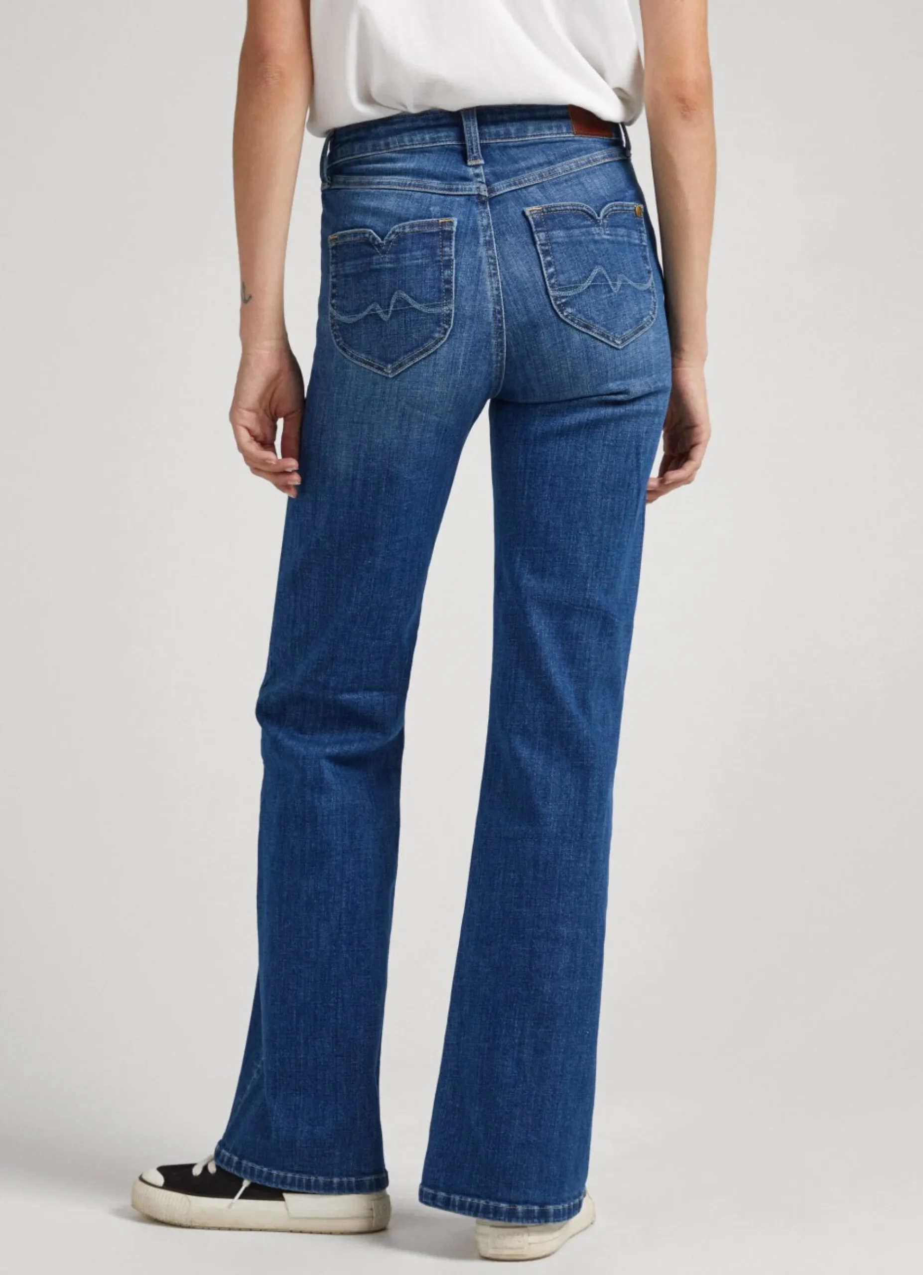 Mulher Pepe Jeans Flare E Boot Cut>Jeans Willa Flare Fit High-Rise