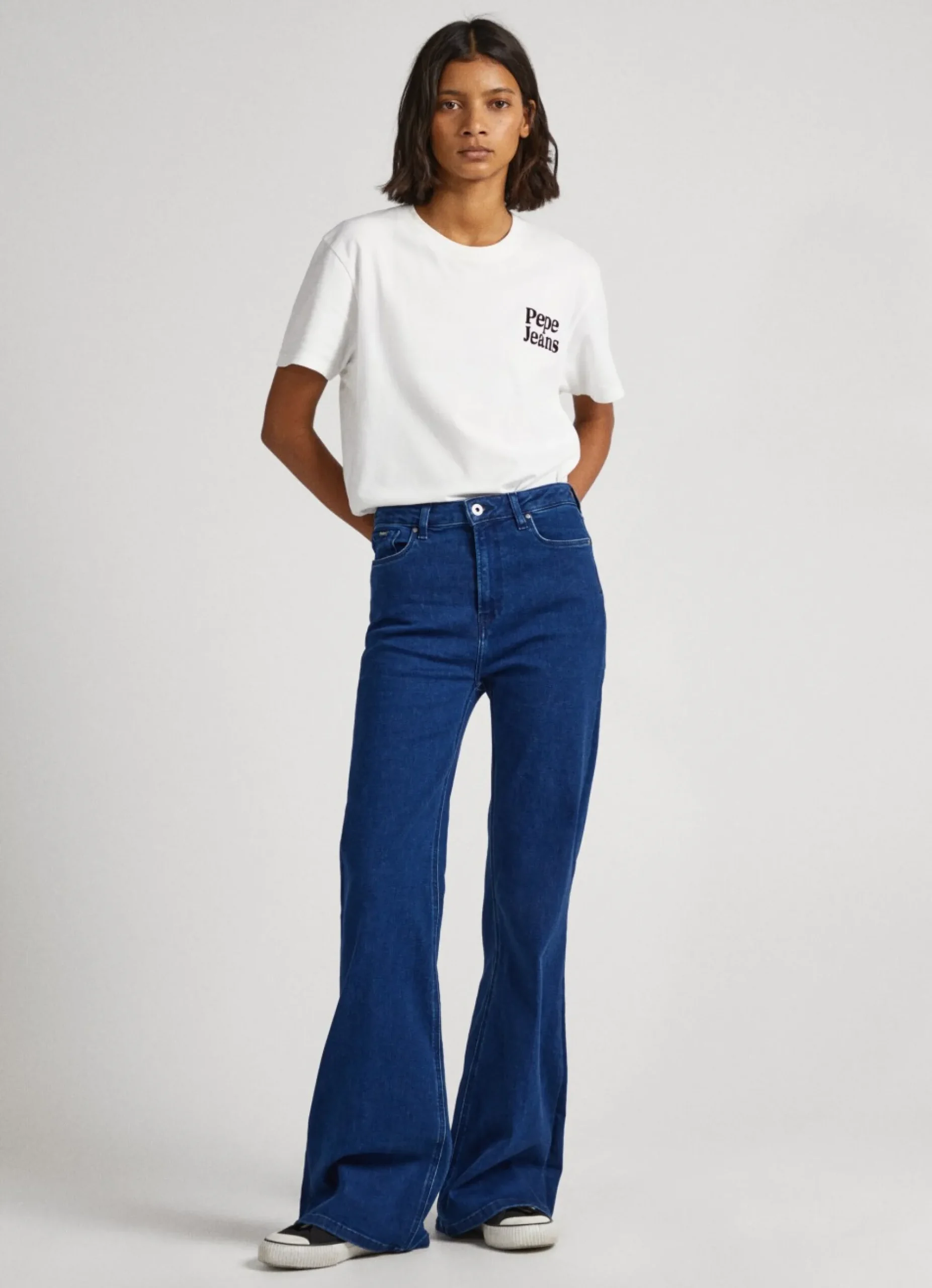 Mulher Pepe Jeans Flare E Boot Cut>Jeans Willa Flare Fit High-Rise
