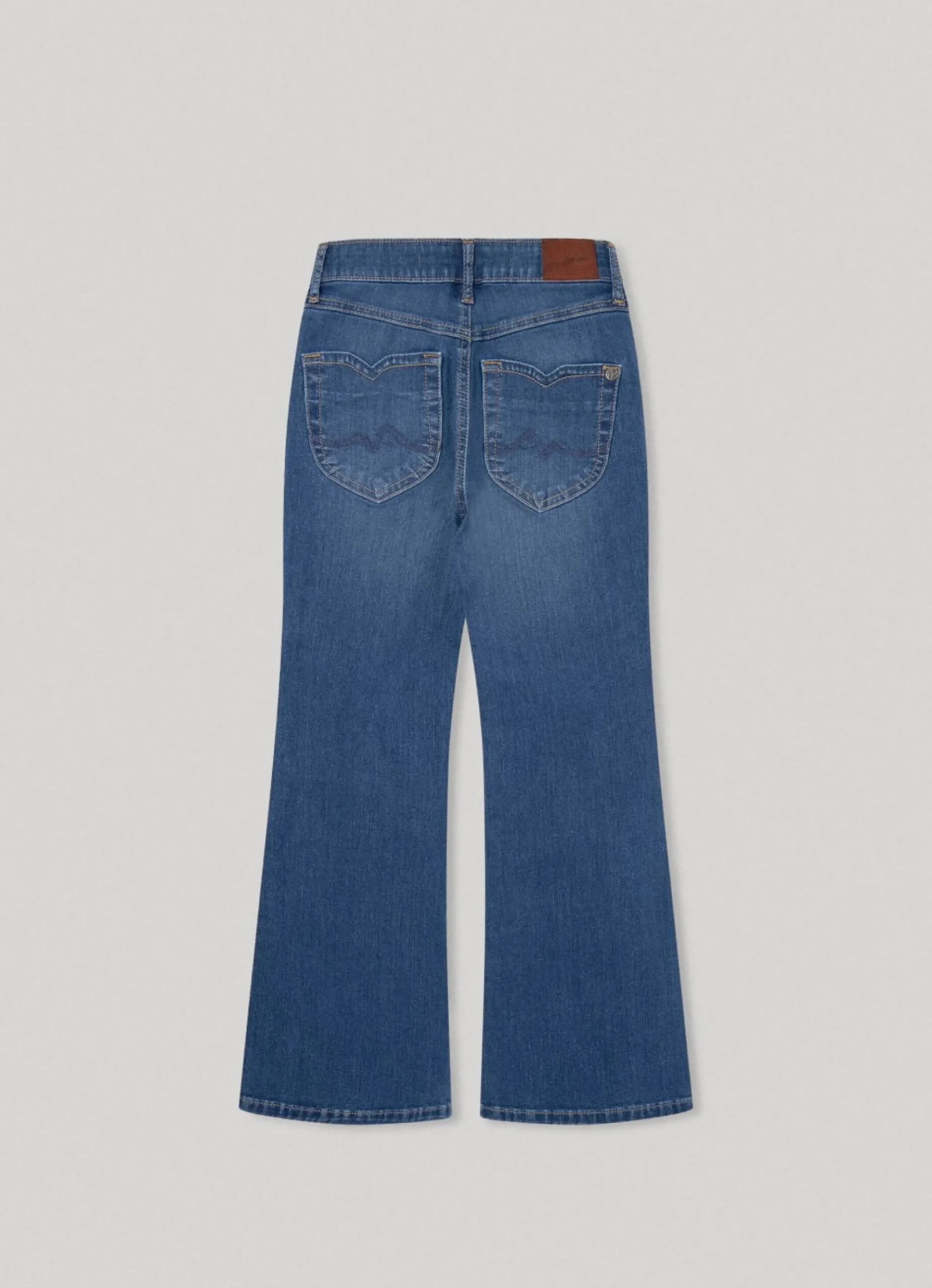Rapariga Pepe Jeans Jeans>Jeans Willa Jr Fit Flare High Waist