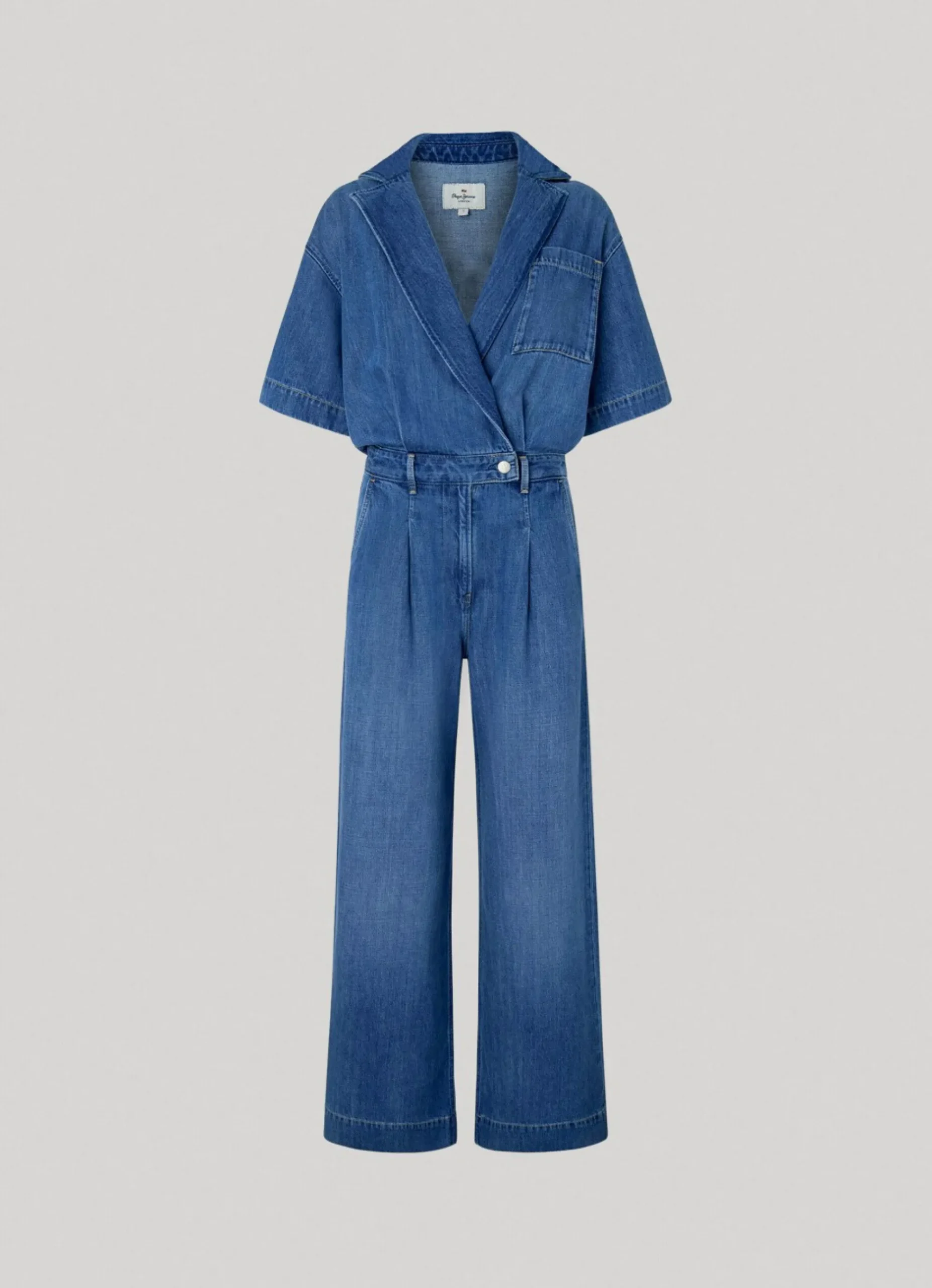 Mulher Pepe Jeans Vestidos E Macacões>Macacao Comprido