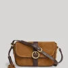 Mulher Pepe Jeans Bolsas E Mochilas>Mala A Tiracolo Em Camurca