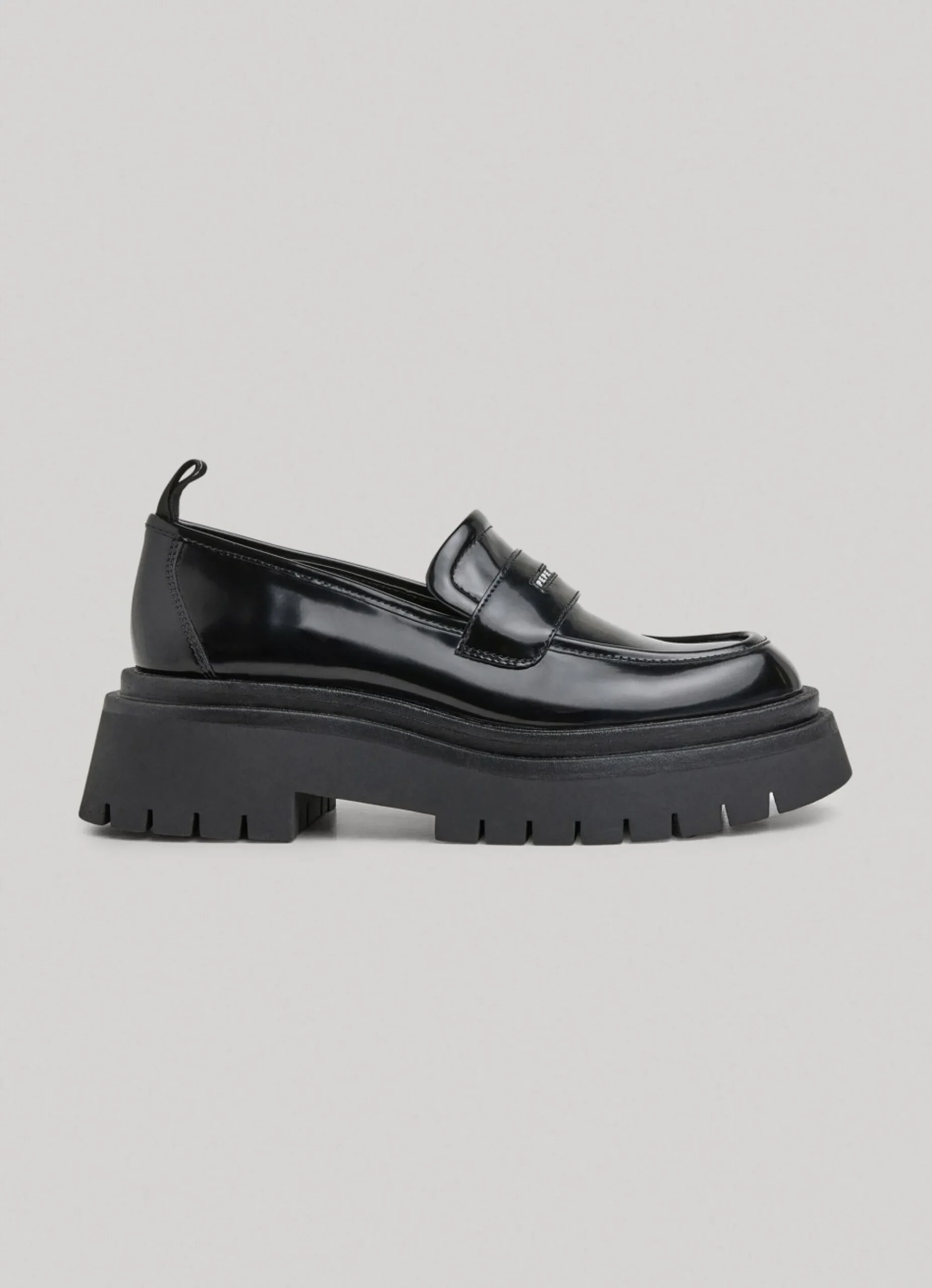 Mulher Pepe Jeans Botas E Sapatos>Mocassins Chunky Sola Entalhada