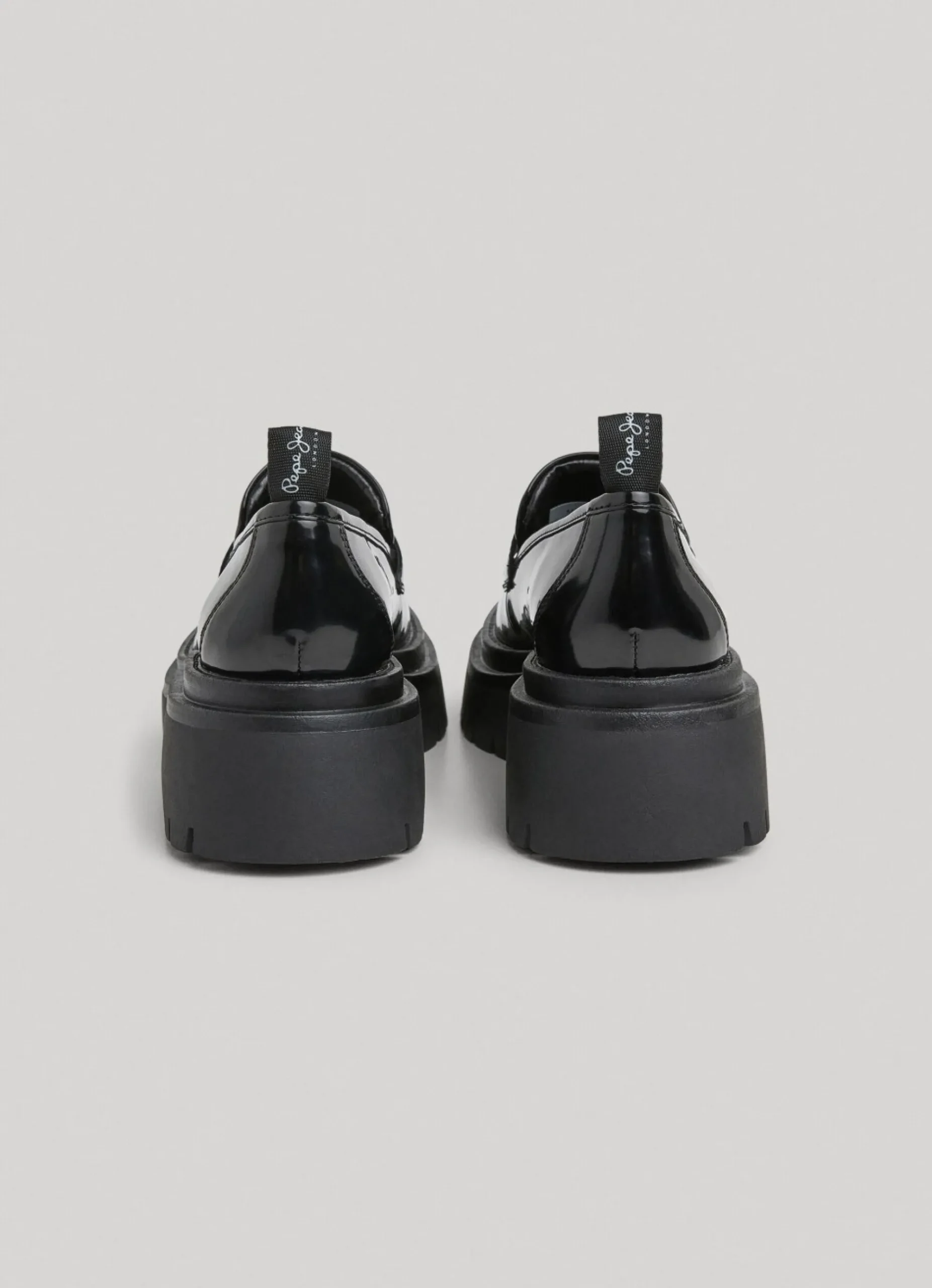 Mulher Pepe Jeans Botas E Sapatos>Mocassins Chunky Sola Entalhada