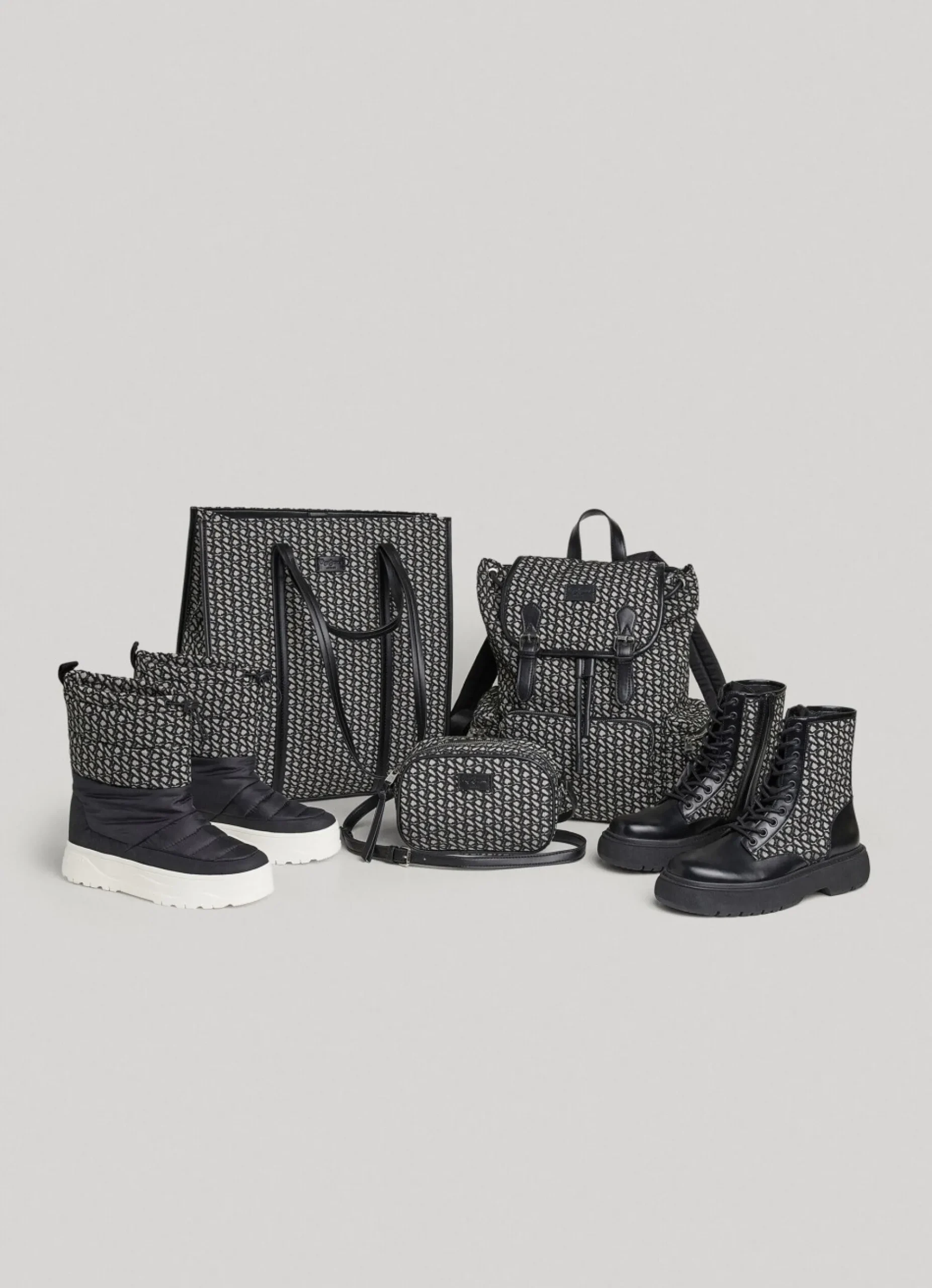 Mulher Pepe Jeans Bolsas E Mochilas>Mochila De Tecido Jacquard