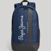 Homem Pepe Jeans Mochilas E Sacos>Mochila De Viagem Com Logo Estampado