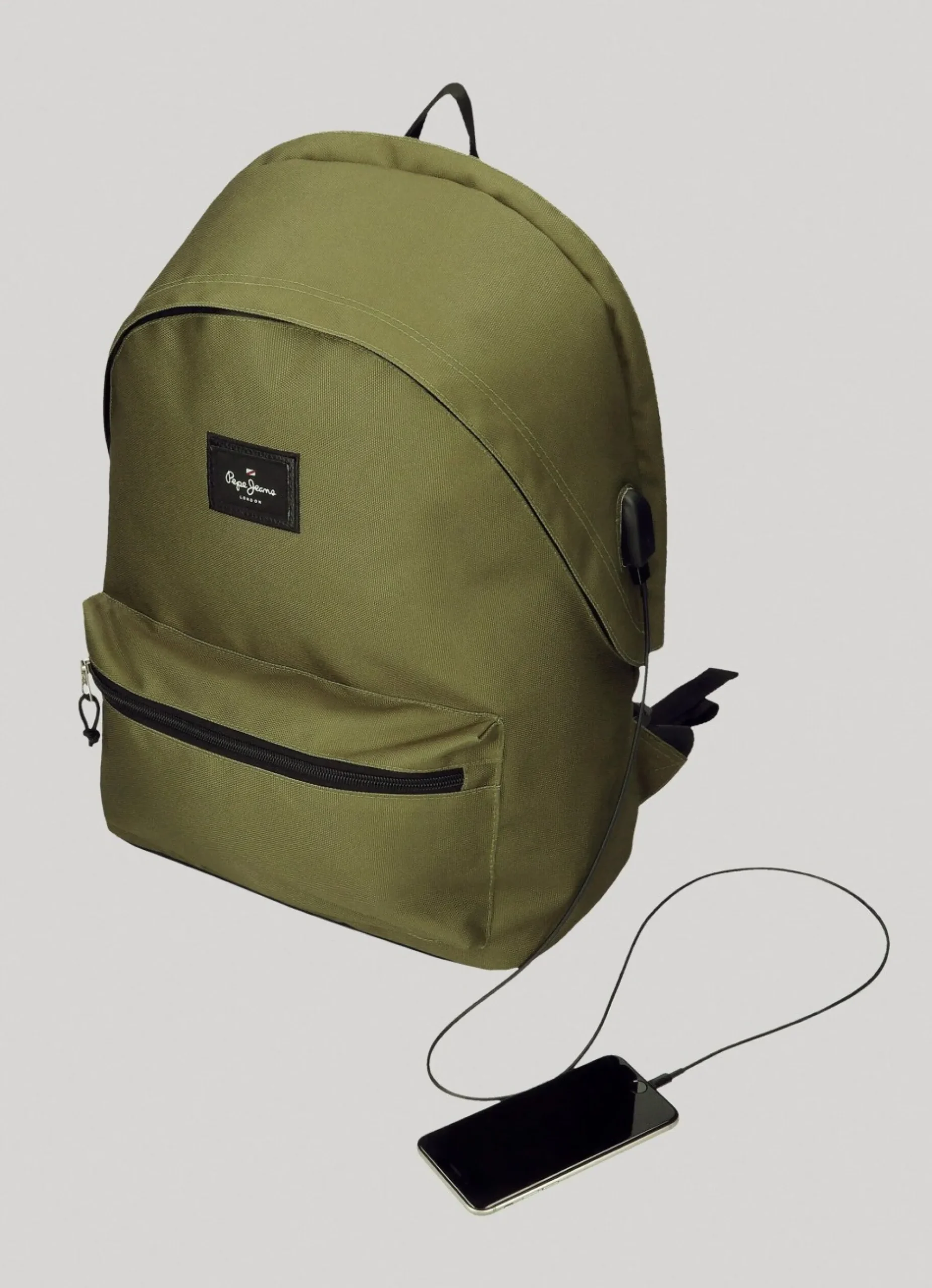 Homem Pepe Jeans Mochilas E Sacos>Mochila Escolar Cor Lisa